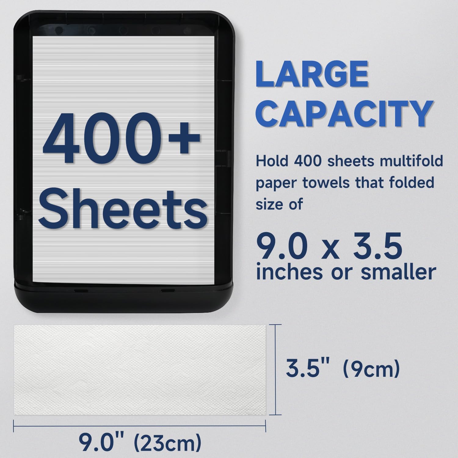 AIKE Commercial 400 Sheeth Paper Towel Dispenser