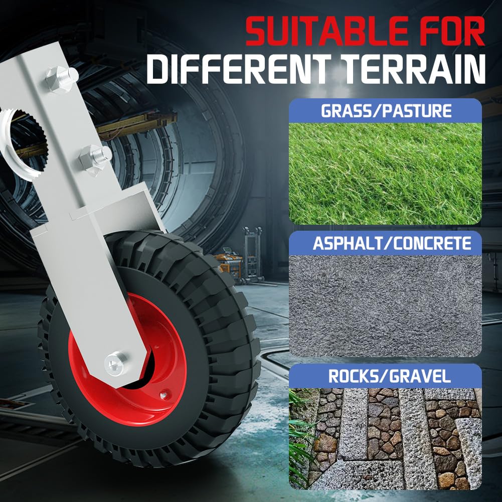 Durable 6 Farm Gate Caster for 330lb Chains