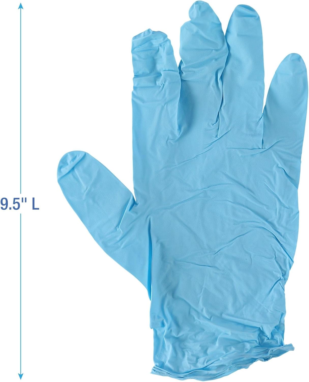 Boardwalk 382LCTA Nitrile Gloves - Large Blue 1000Carton Latex-Free DurableChem-Resistant