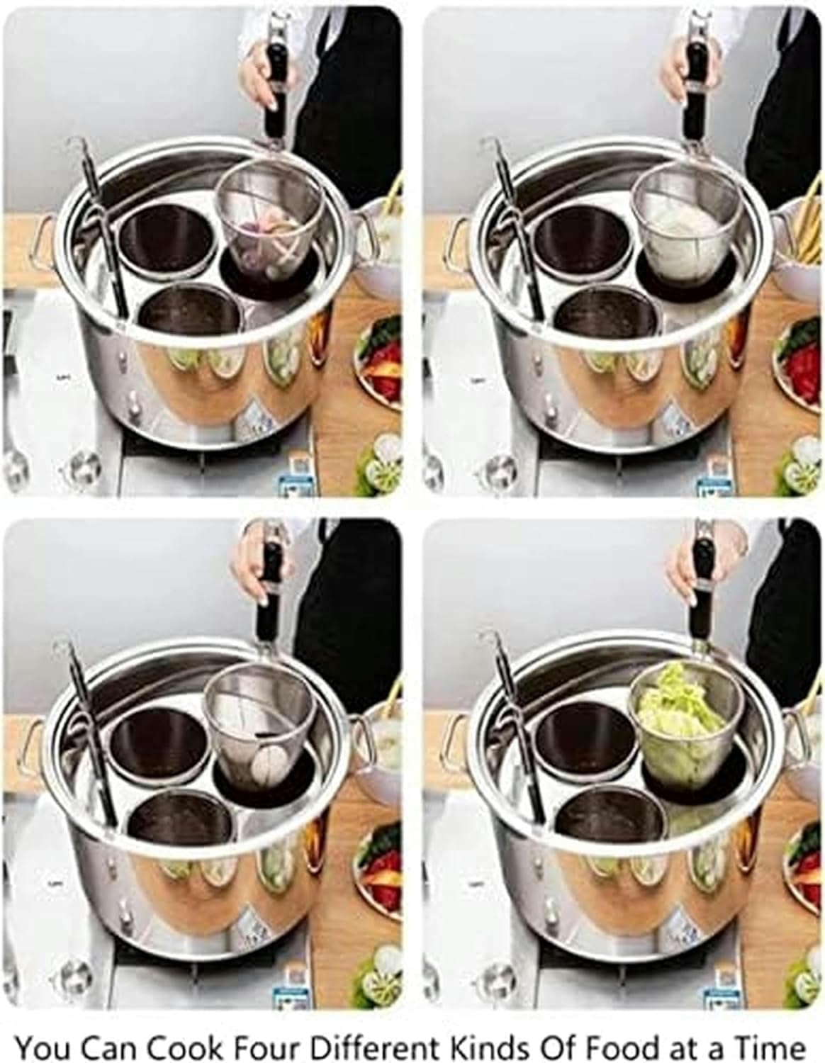Stainless Steel Commercial Cookware Set for Home and Restaurant Use