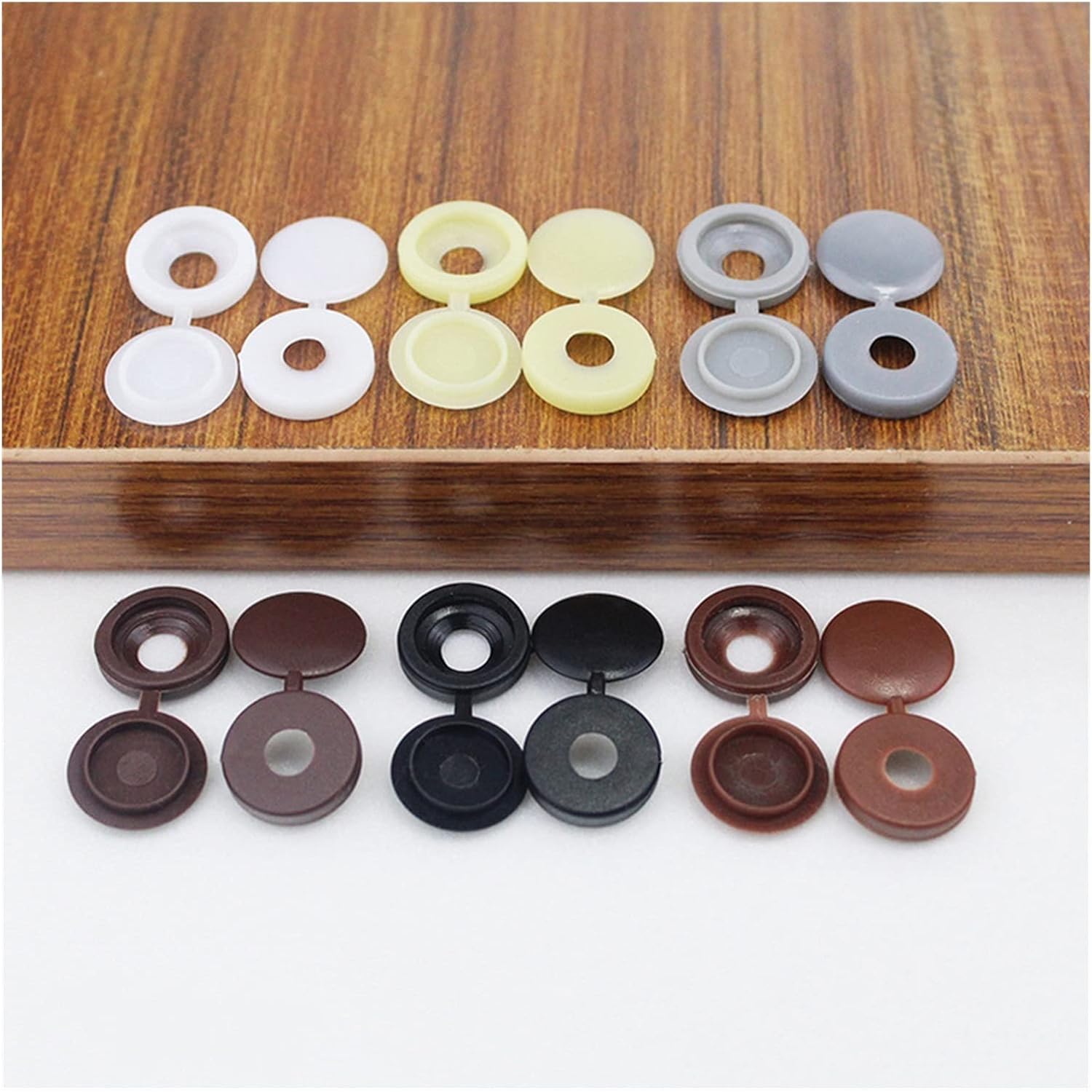 Perfect 100 PCS Plastic Screw Cover for Home Office Use