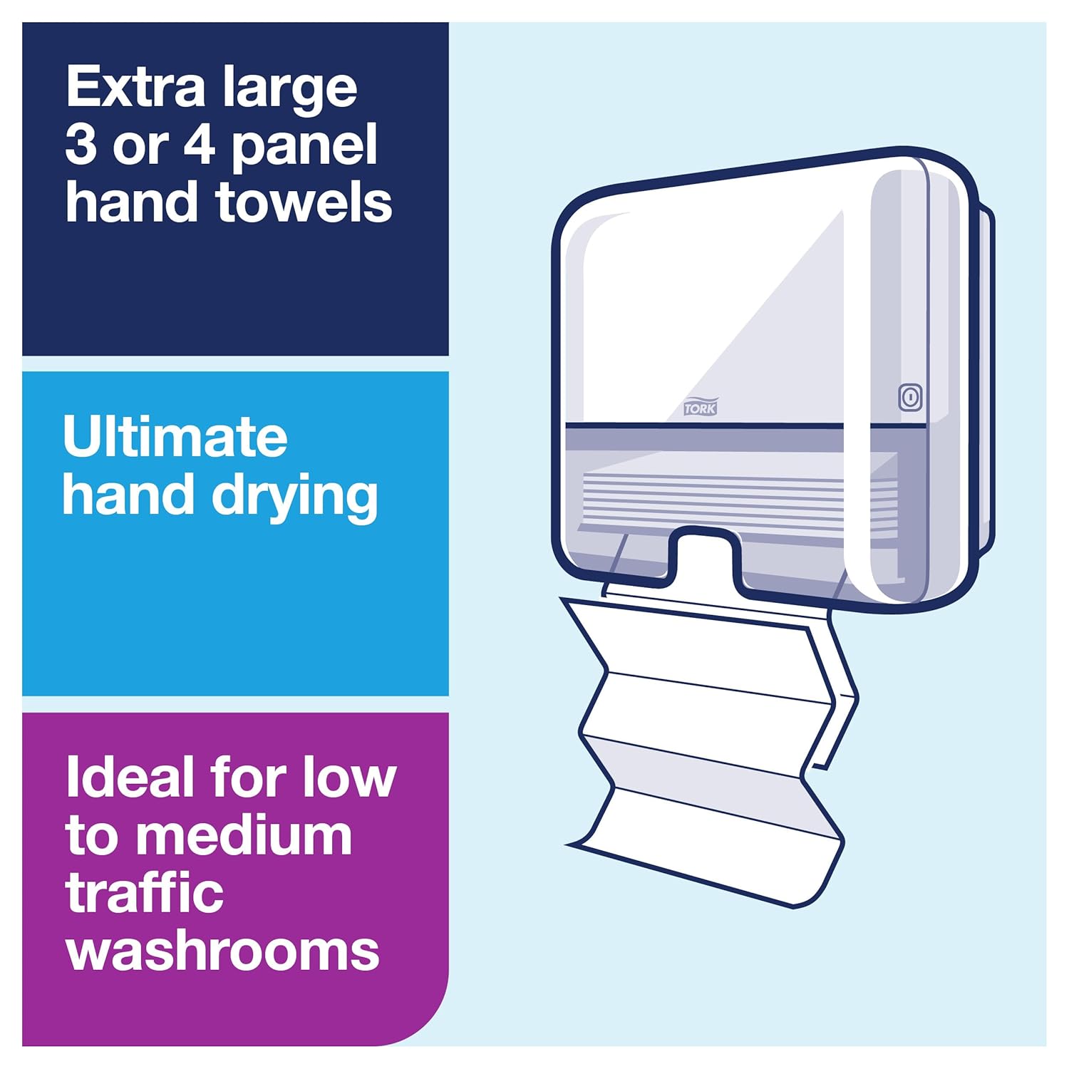 Tork Xpress Mini Multifold Hand Towel Dispenser - White