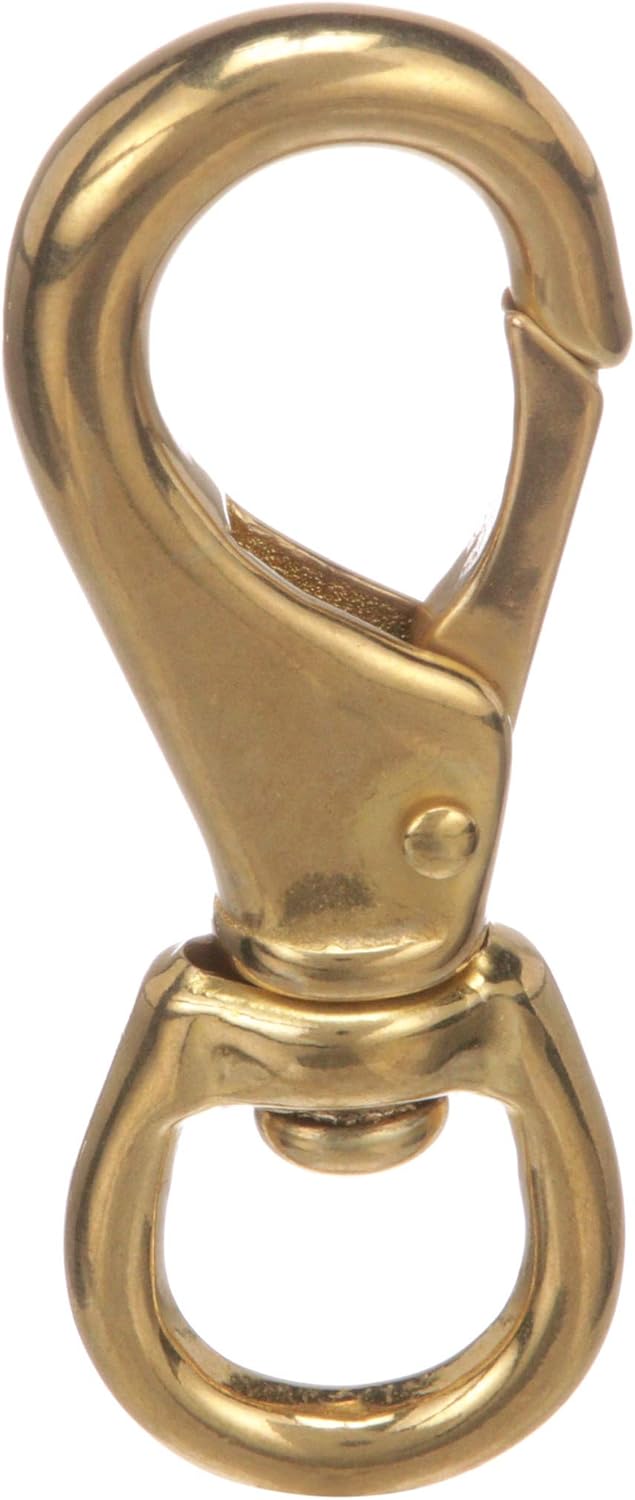 Seachoice Swivel Eye Snap Cast Brass Eyebolt