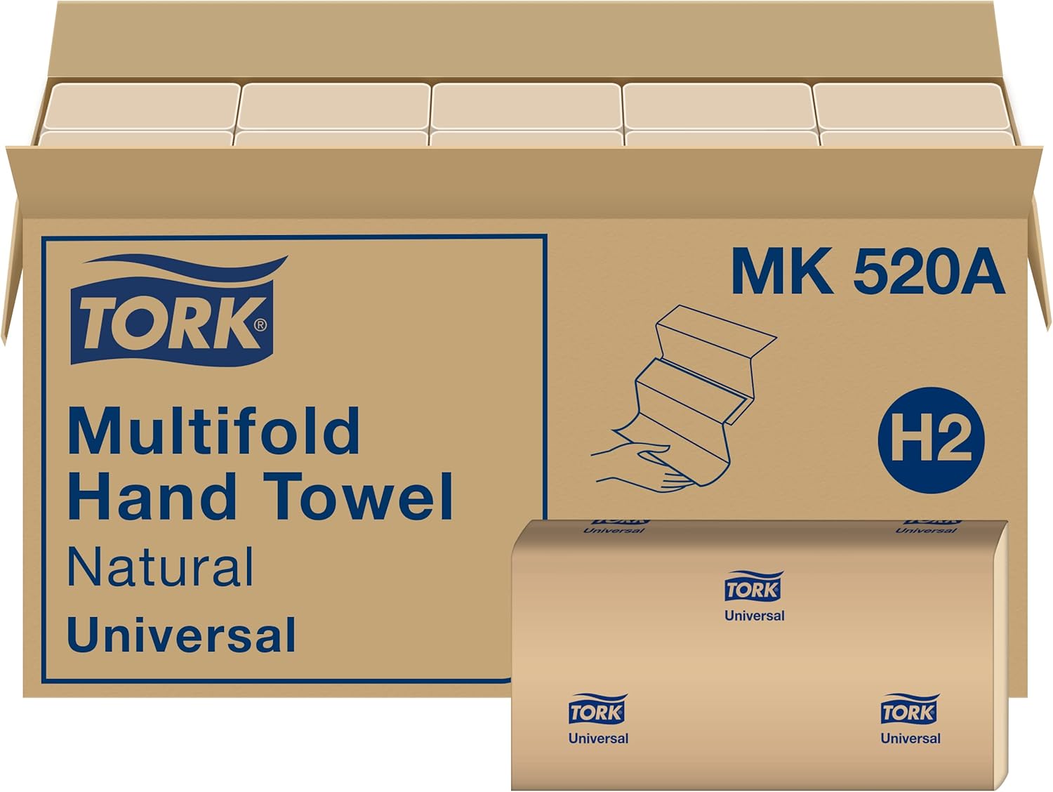 Effortlessly Clean with Tork Multifold Hand Towel