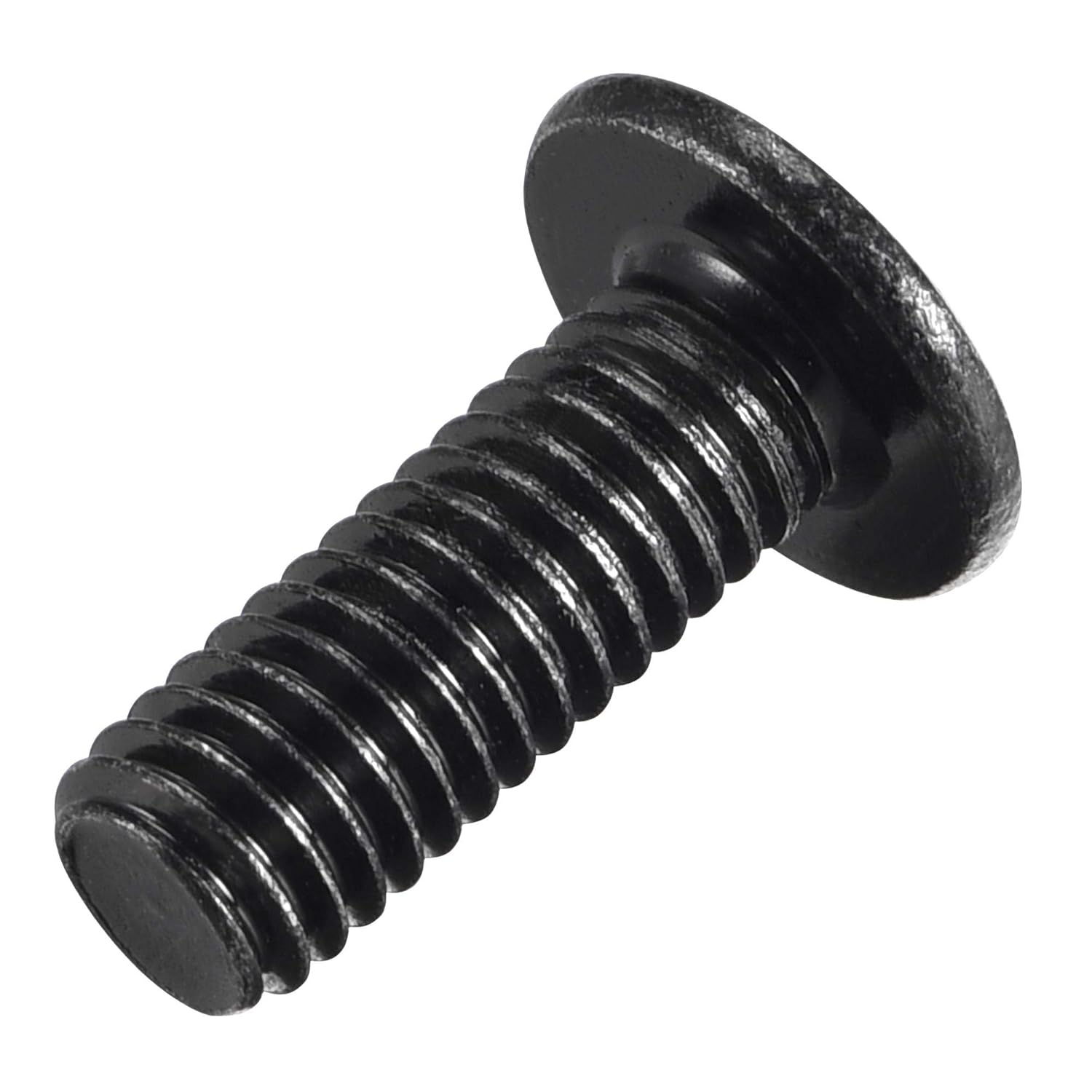 10-Piece M6 Carbon Steel Cage Nuts and Screws for Rack Mount