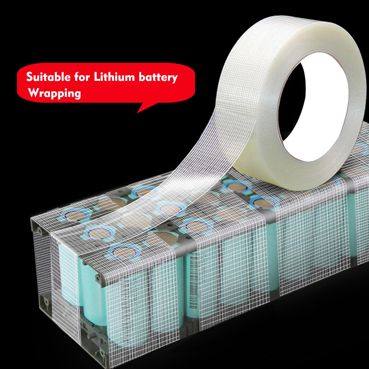 Heavy-Duty Equivalent Fiberglass Filament Strapping Tape