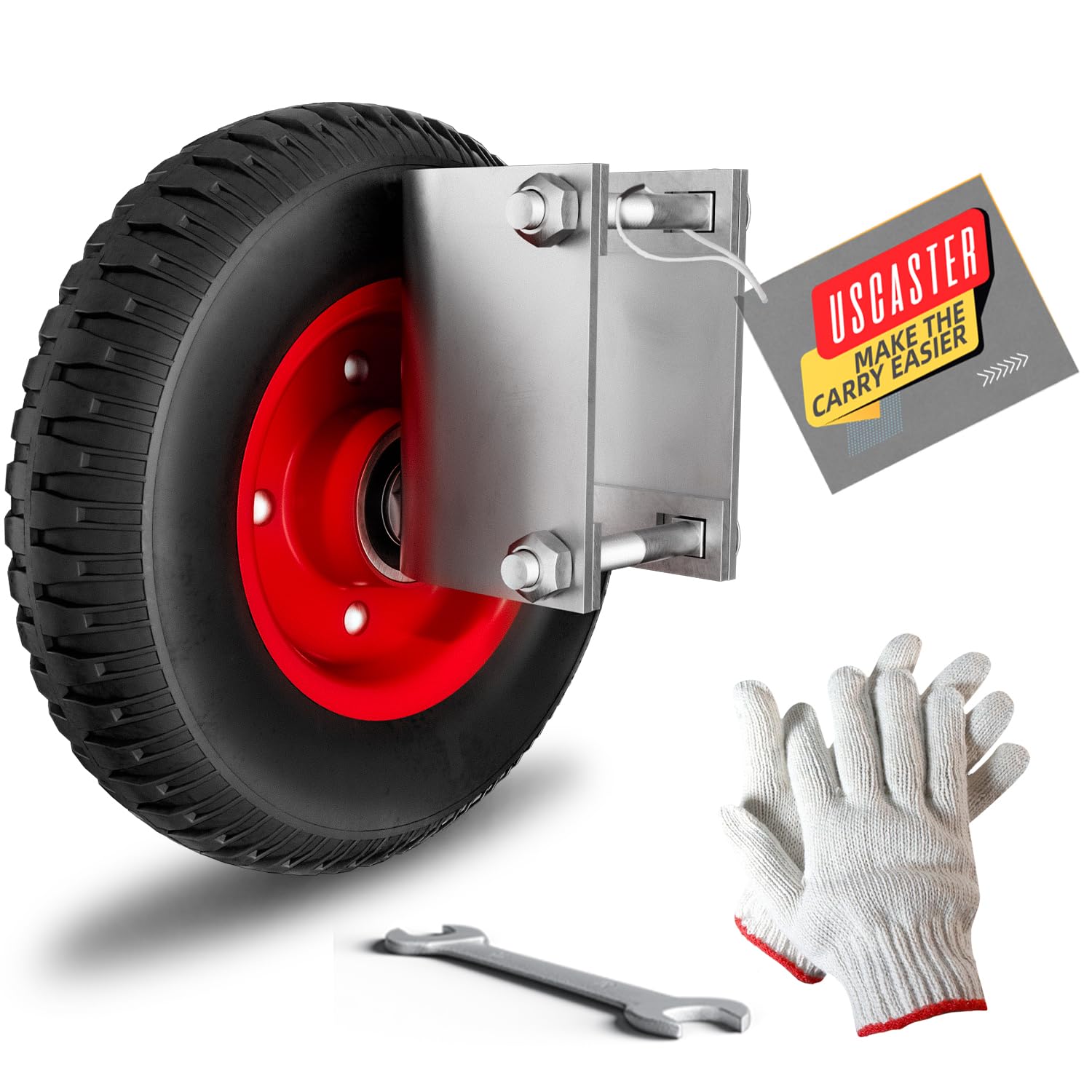 Durable 8-inch Gate Wheel for Heavy Duty Use