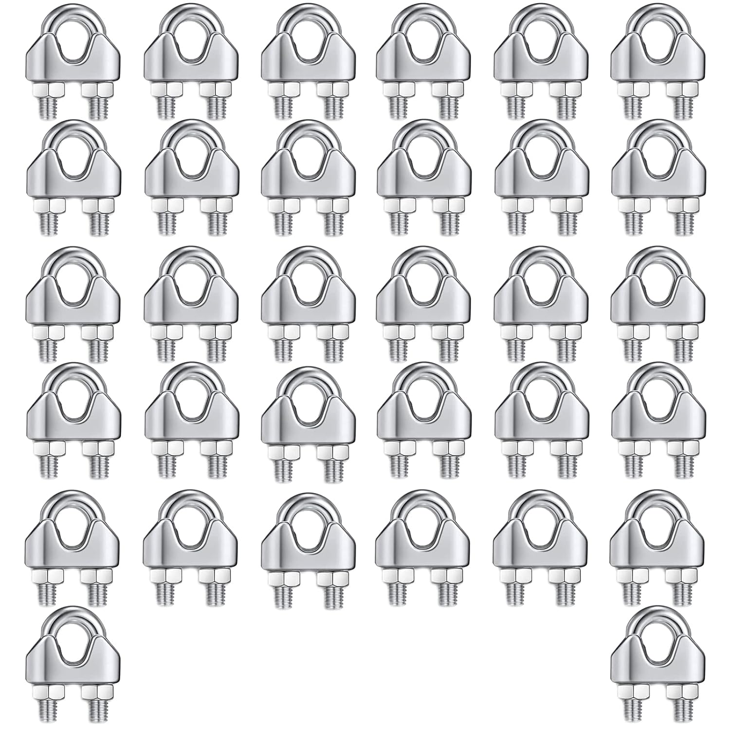 Durable Mini Clamps for Wire Rope Cables