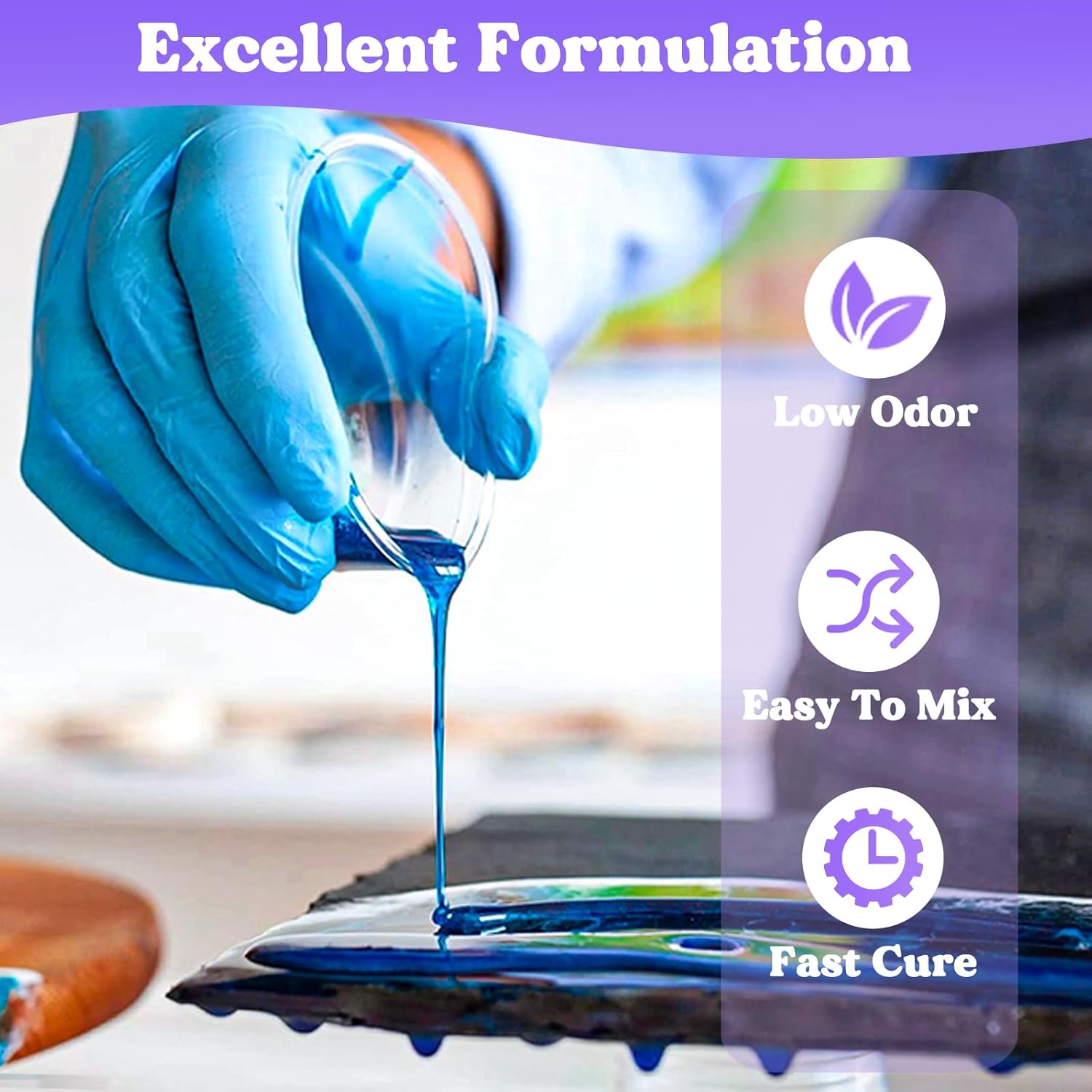12 Gallon Crystal Clear Epoxy Resin Kit by LETS RESIN