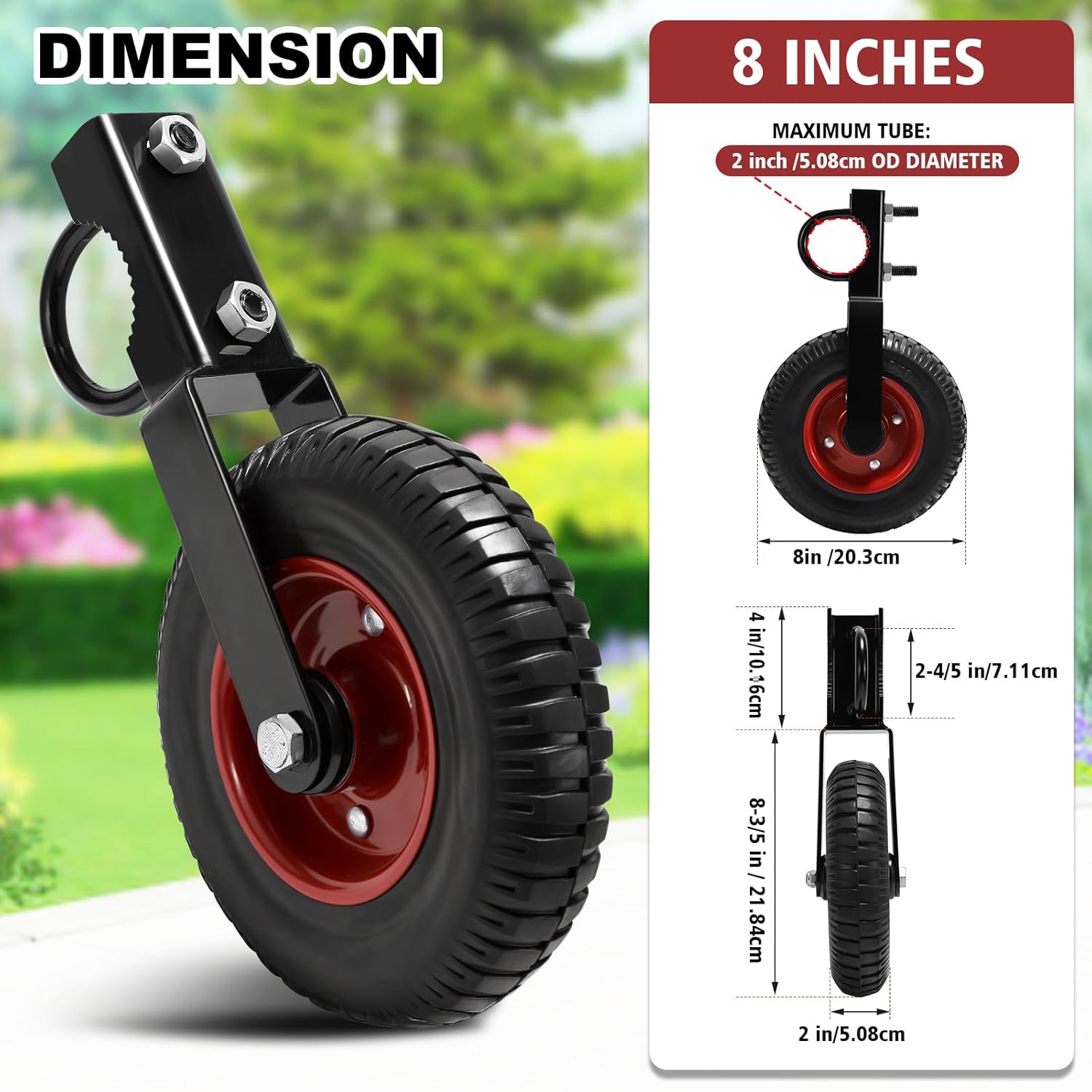 Heavy Duty Gate Wheel for Farm Gates