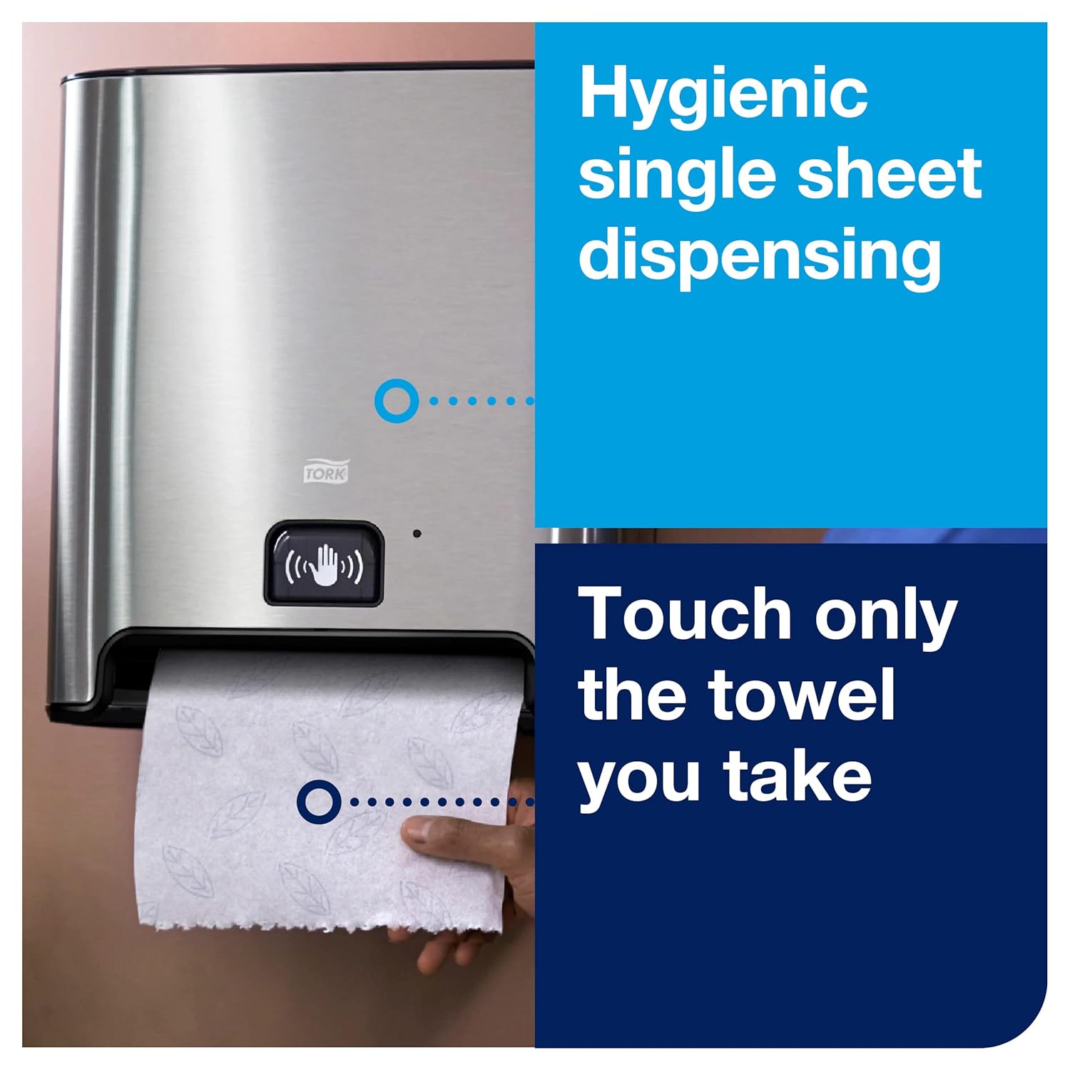 Tork Matic Hand Towel Dispenser - Touch-Free One-At-A-Time Dispensing