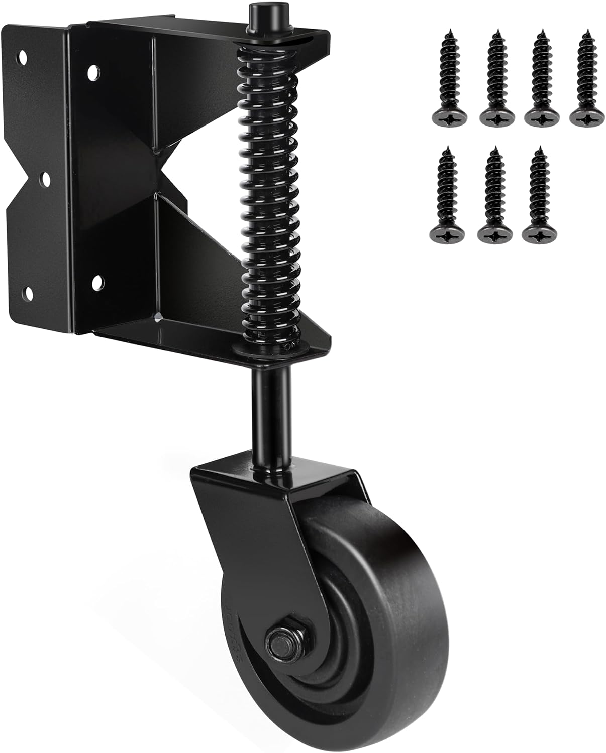 Spring-Loaded Gate Caster