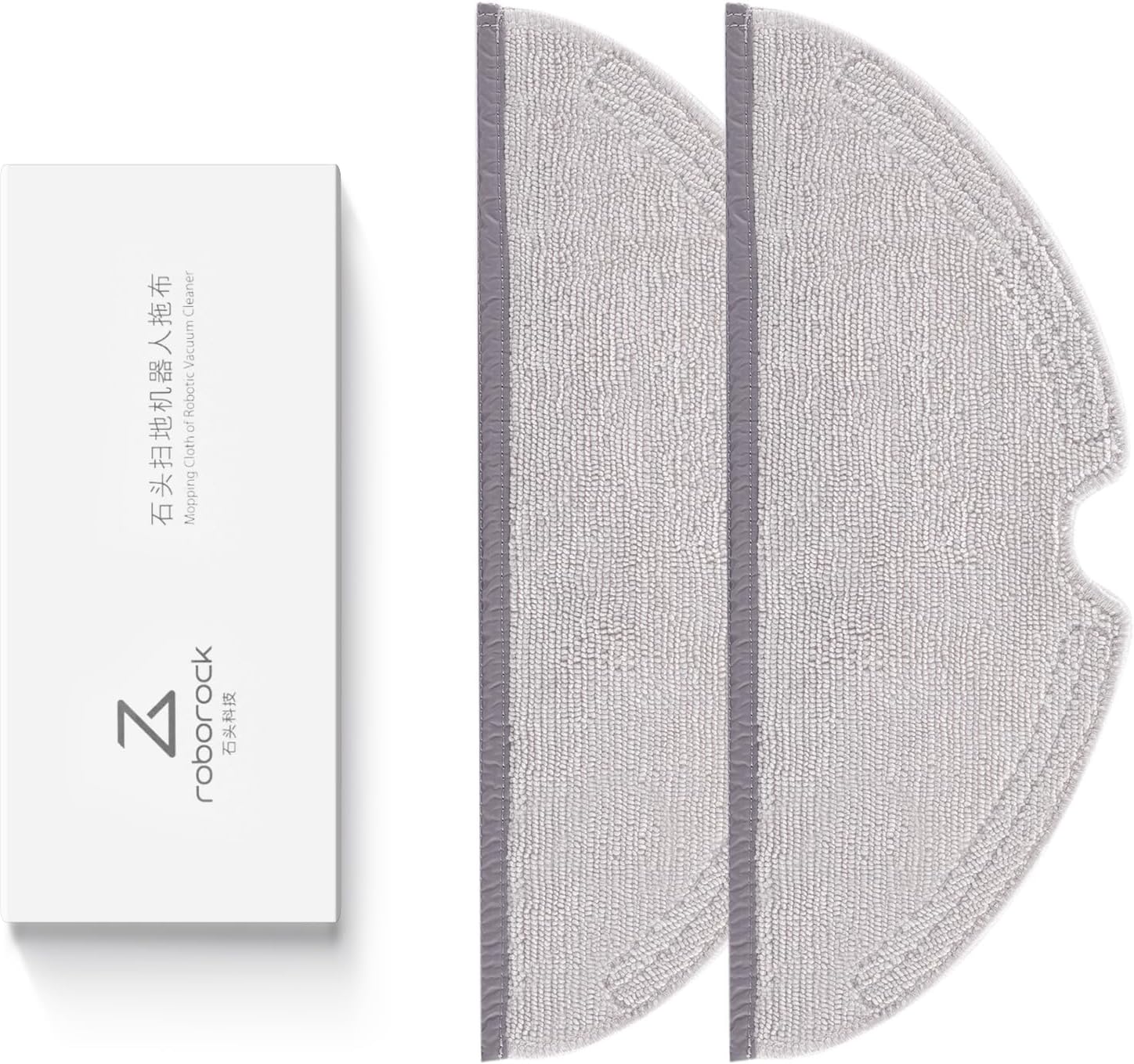 Roborock Mop Cloth 2-Packs with Microfiber