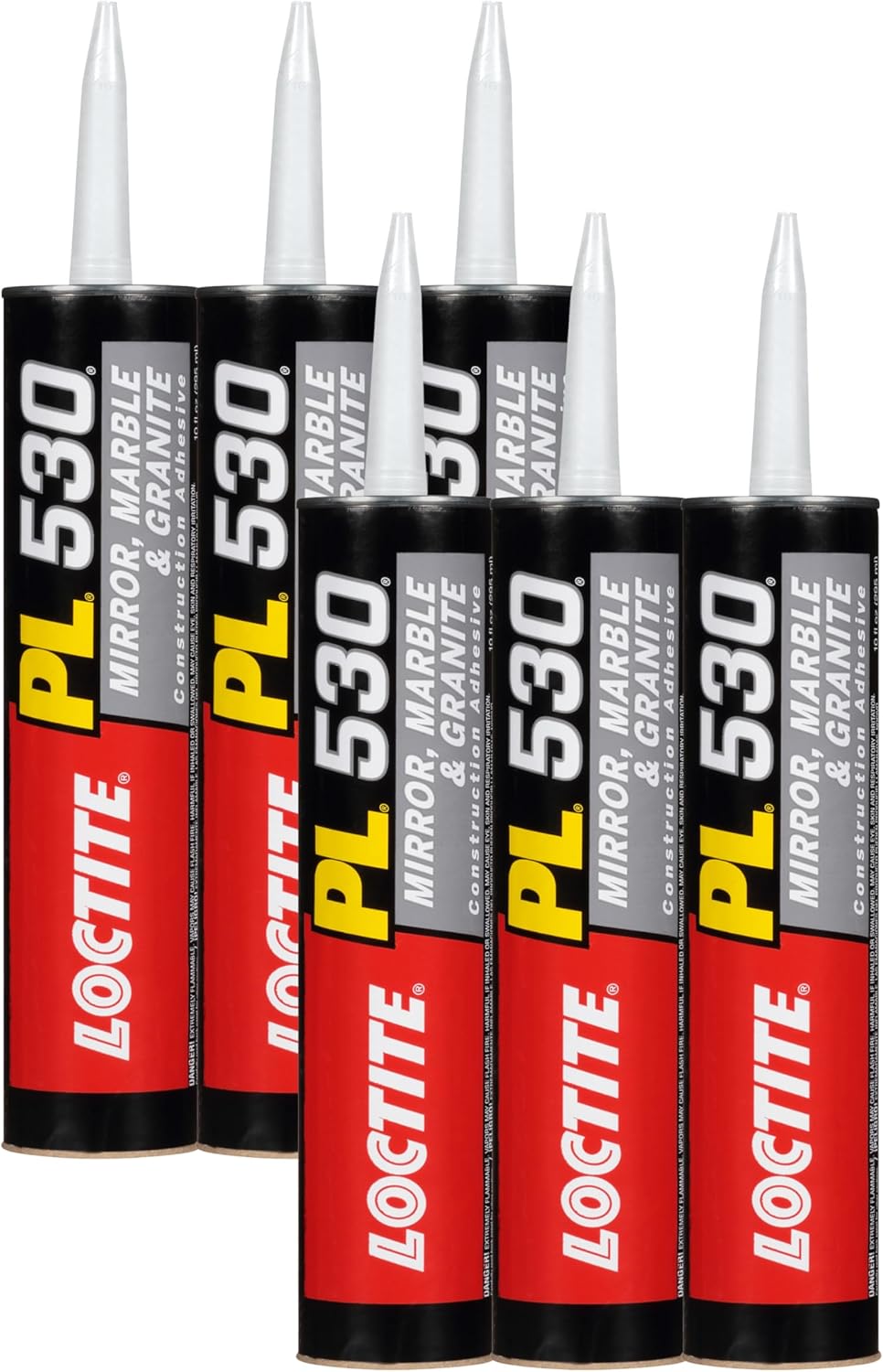 Loctite PL530 Mirror Marble and Granite Construction Adhesive - Quick and Reliable