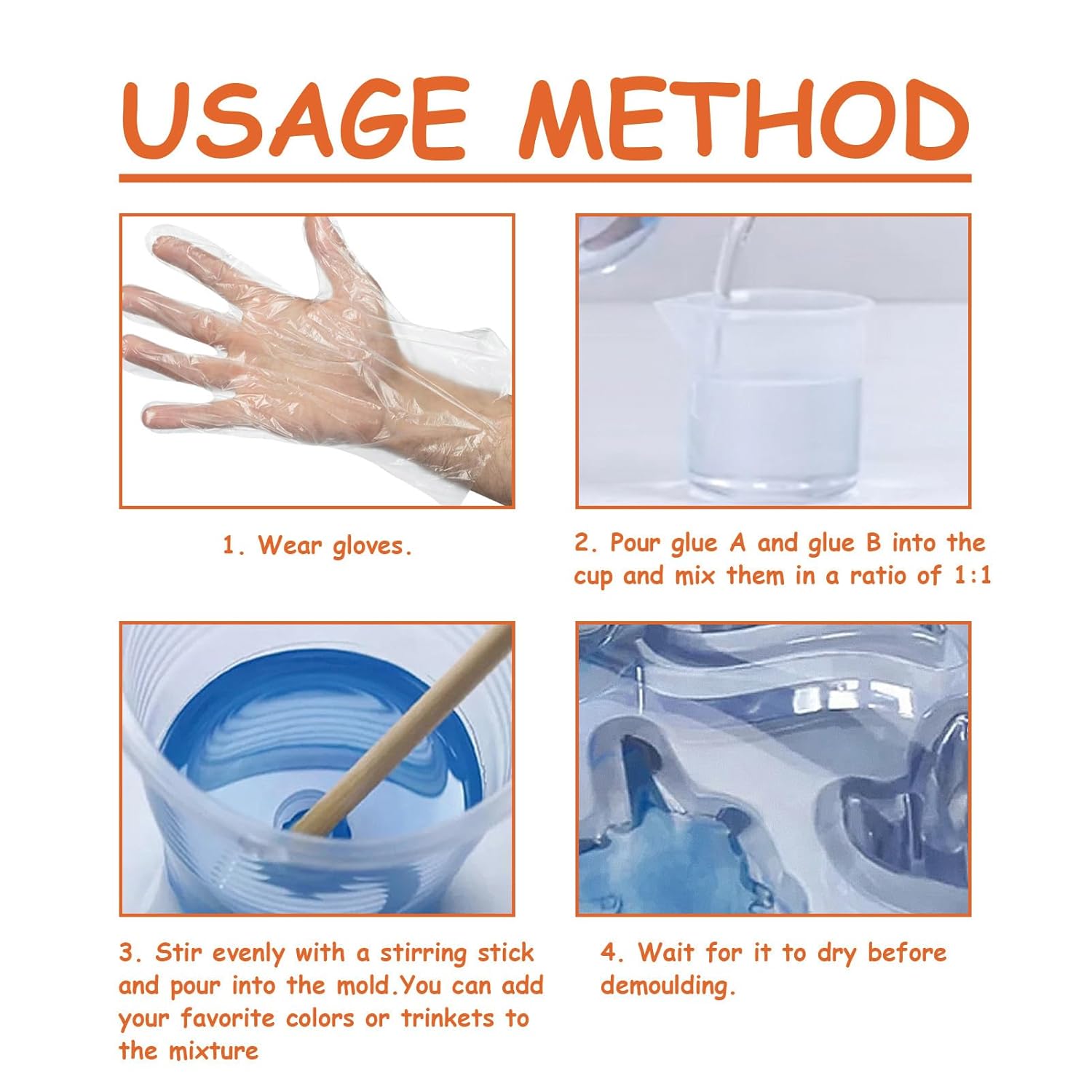Fast-Drying Crystal Clear Adhesive for DIY Crafts and More