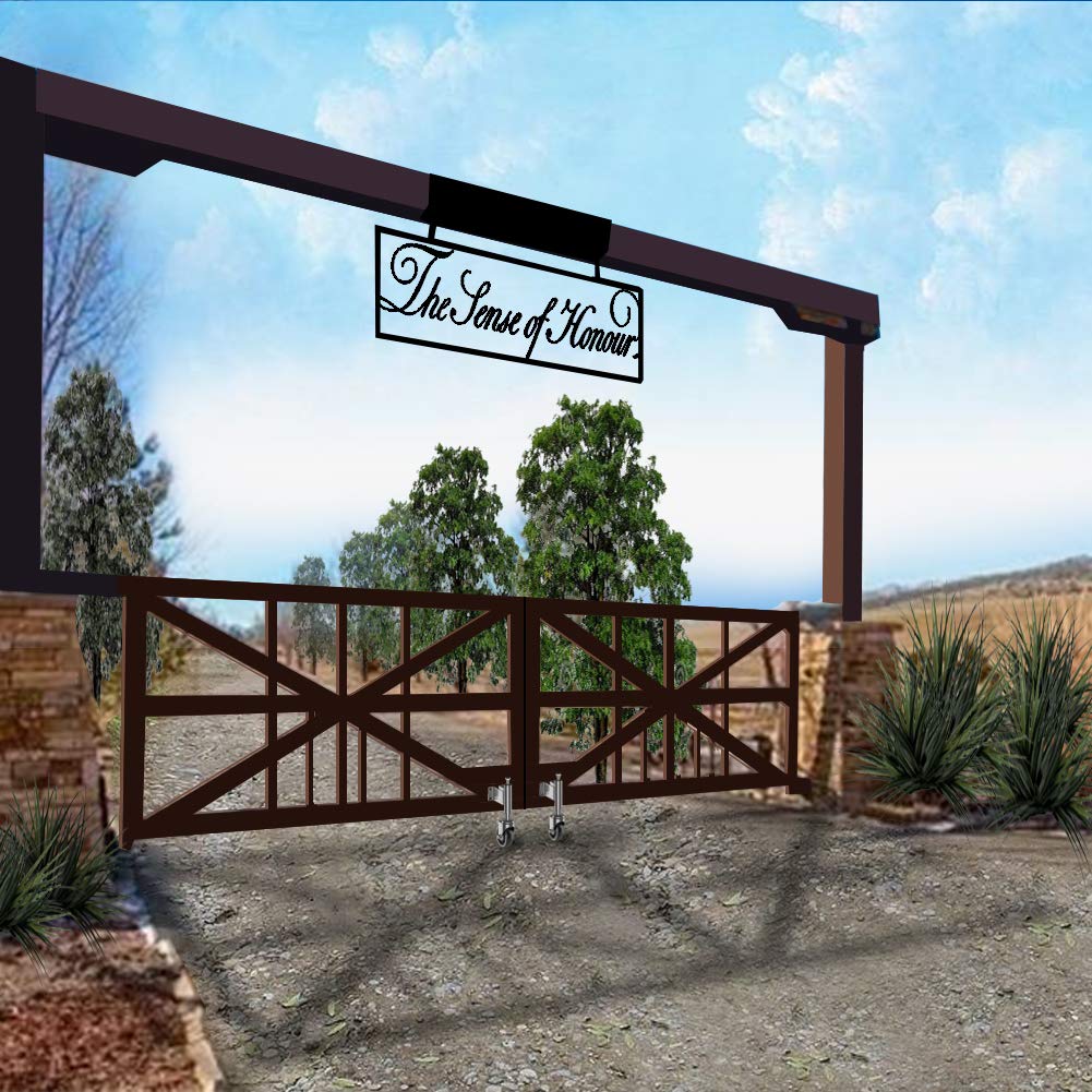 Homhoo Spring-Loaded Gate Caster