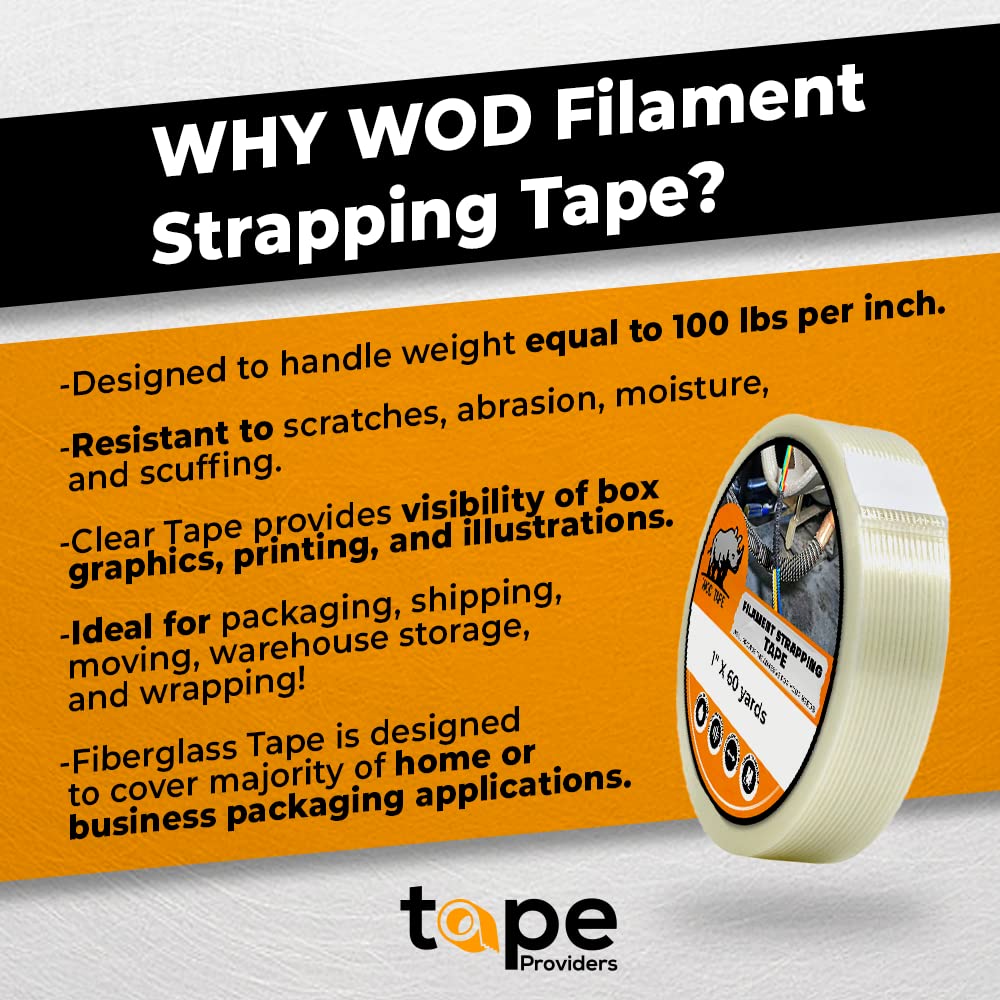 WOD UFST39 Filament Strapping Tape