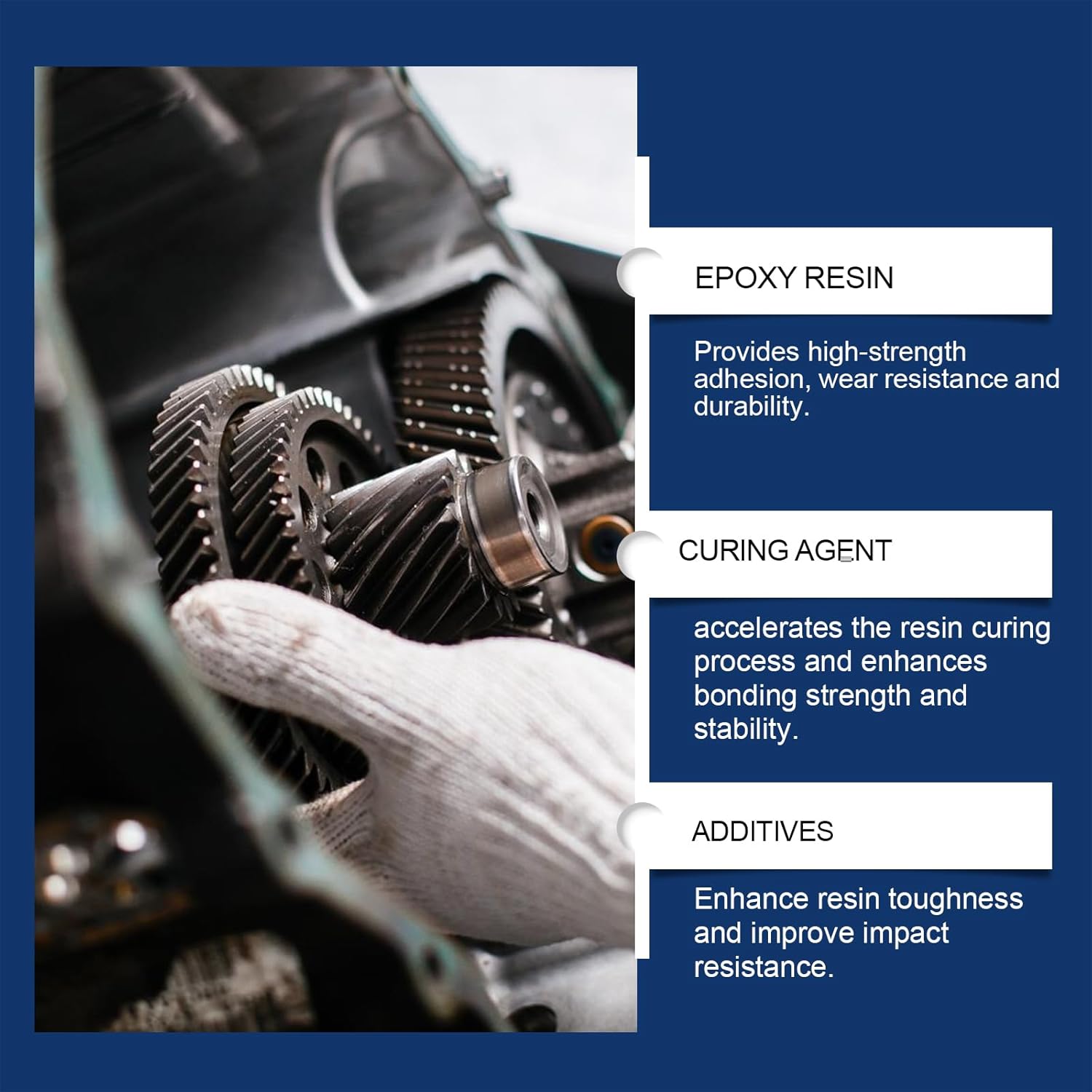 Strong Epoxy Metal Repair Adhesive