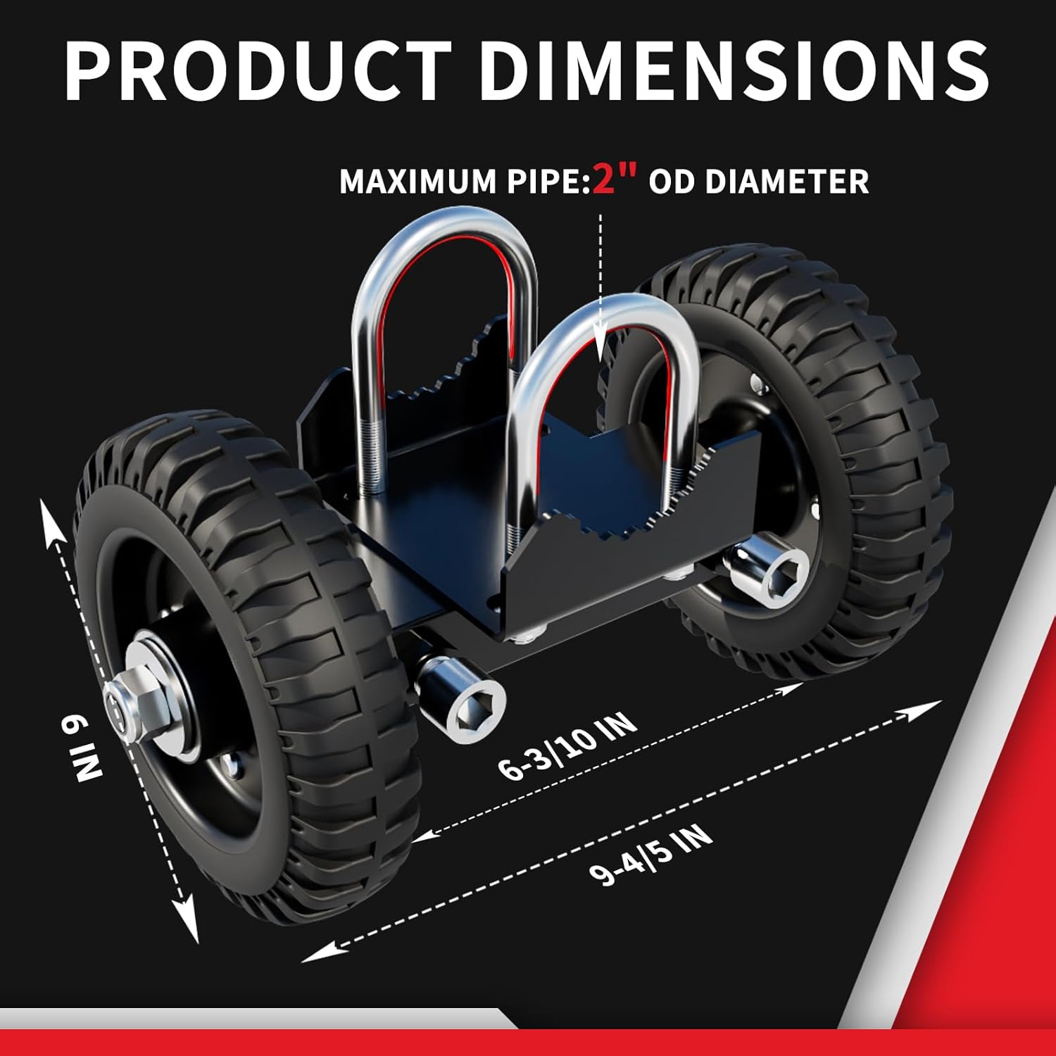 Durable Rolling Gate Carrier - Heavy Duty