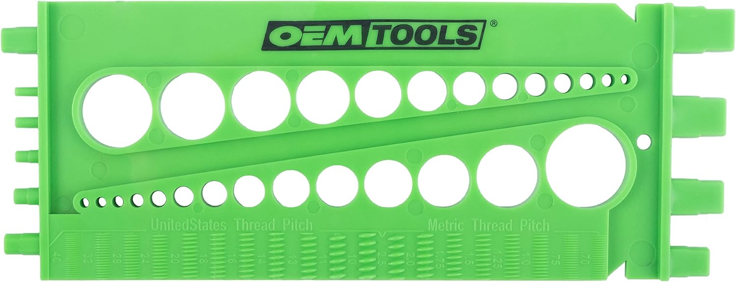 OEMTOOLS Nut Bolt Thread Gauge