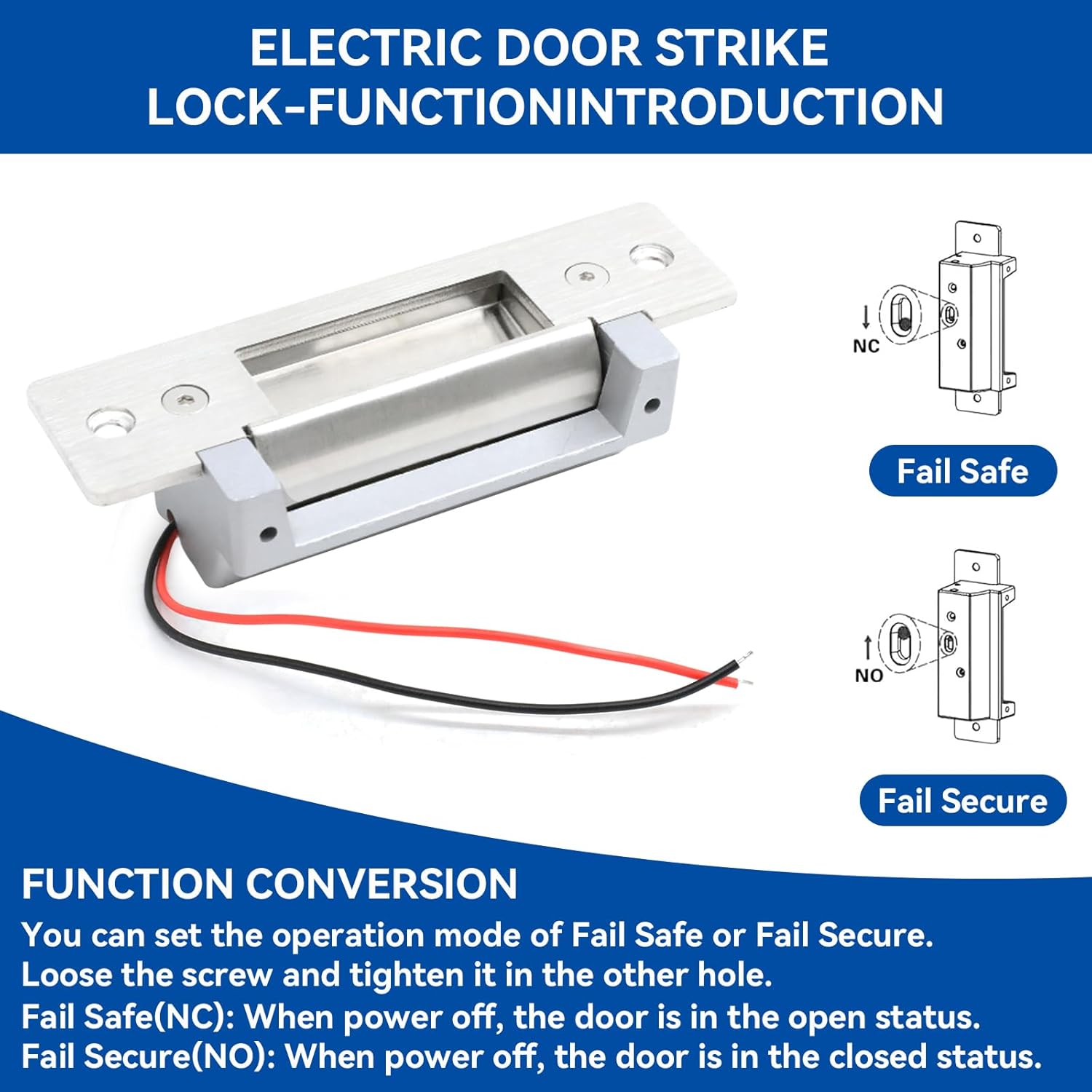 Secure Door Access Lock with Two Models