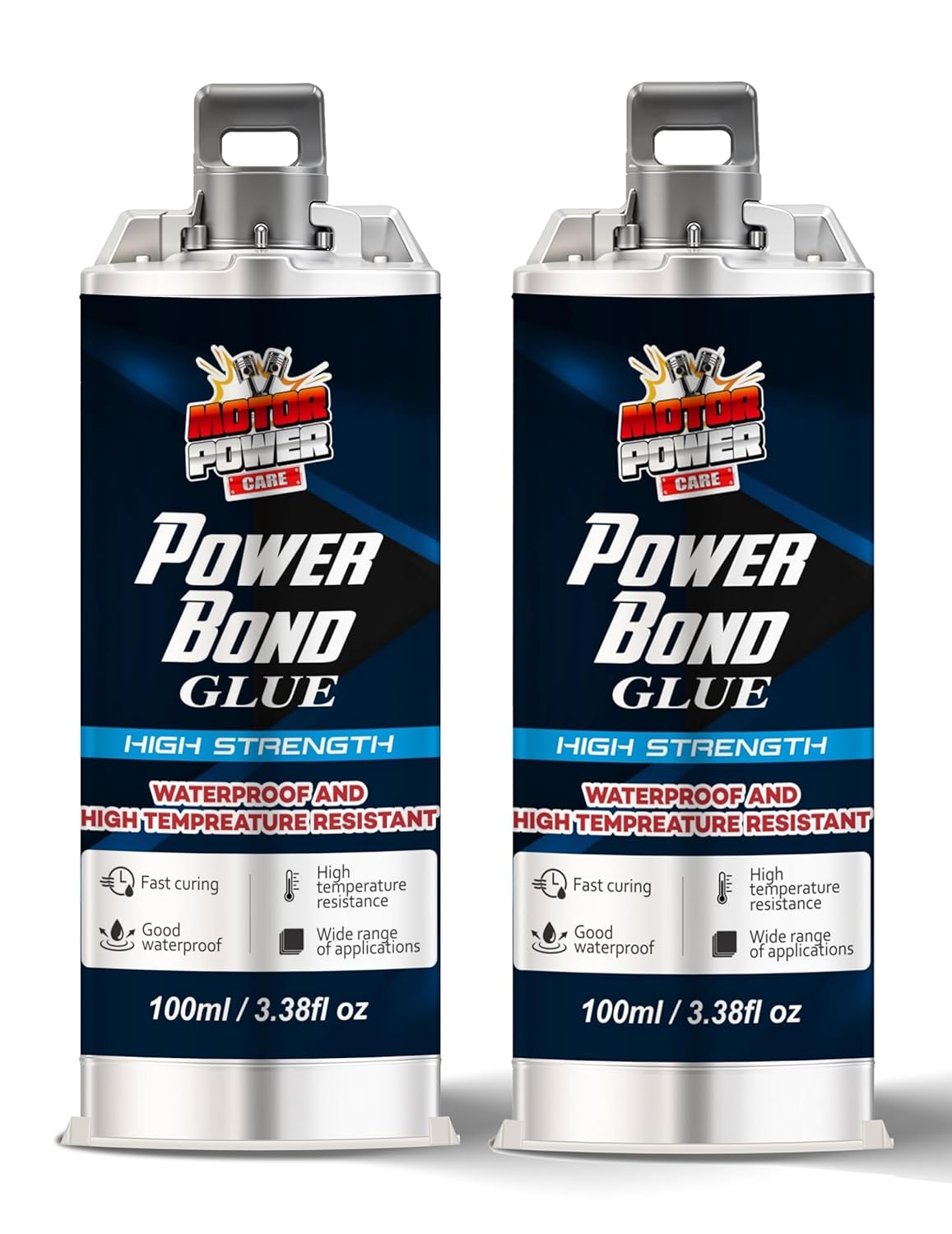 Secure Metal Plastic Bond Pack of 2