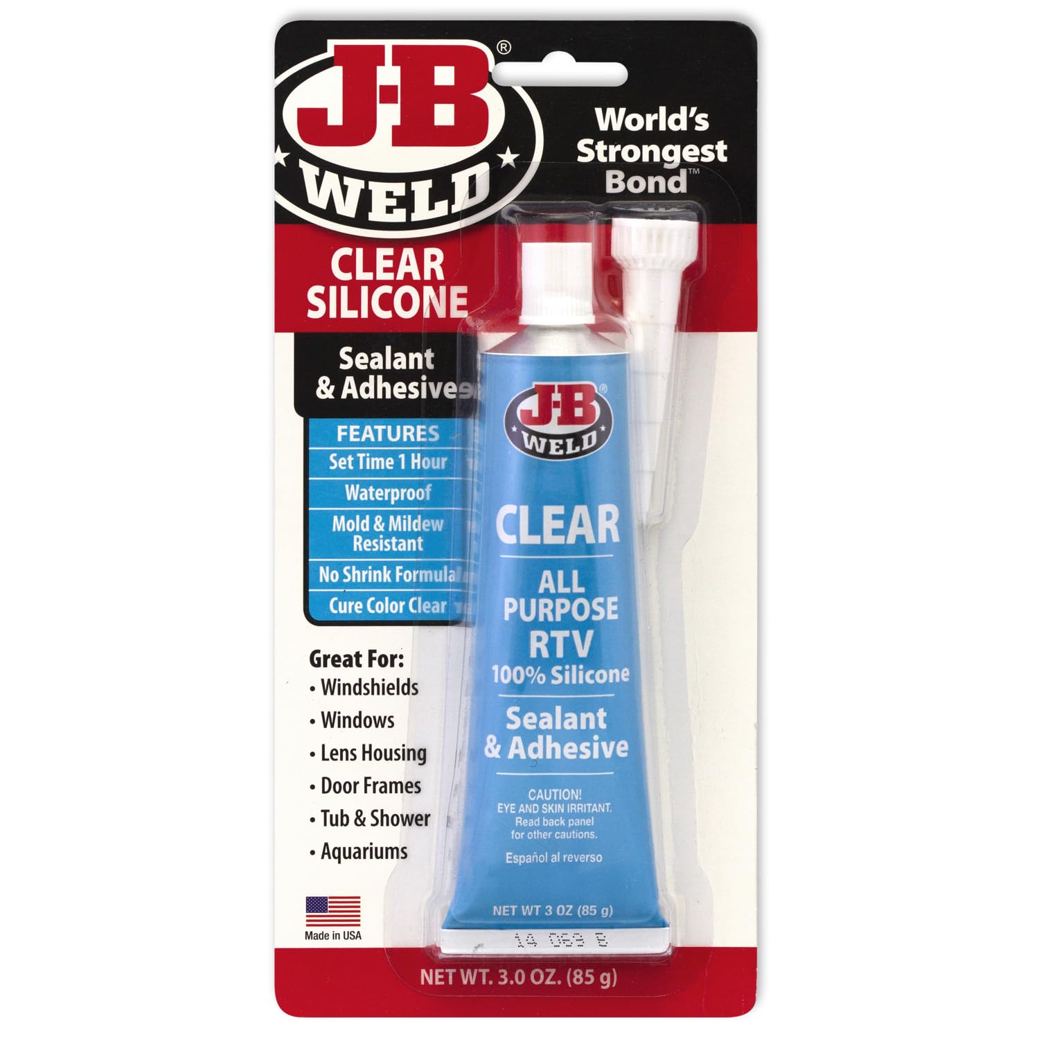 Clear RTV Silicone sealant for all your sealing needs