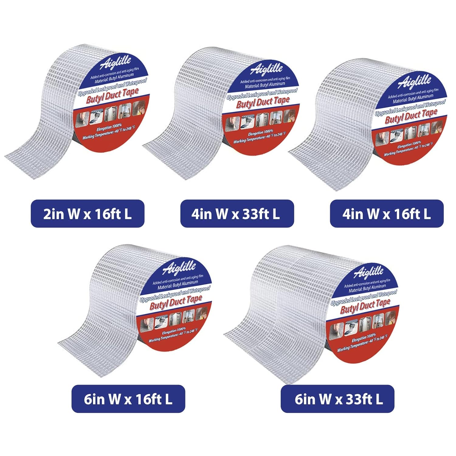 Aiglille High-Quality Waterproof Tapes for Outdoor Use