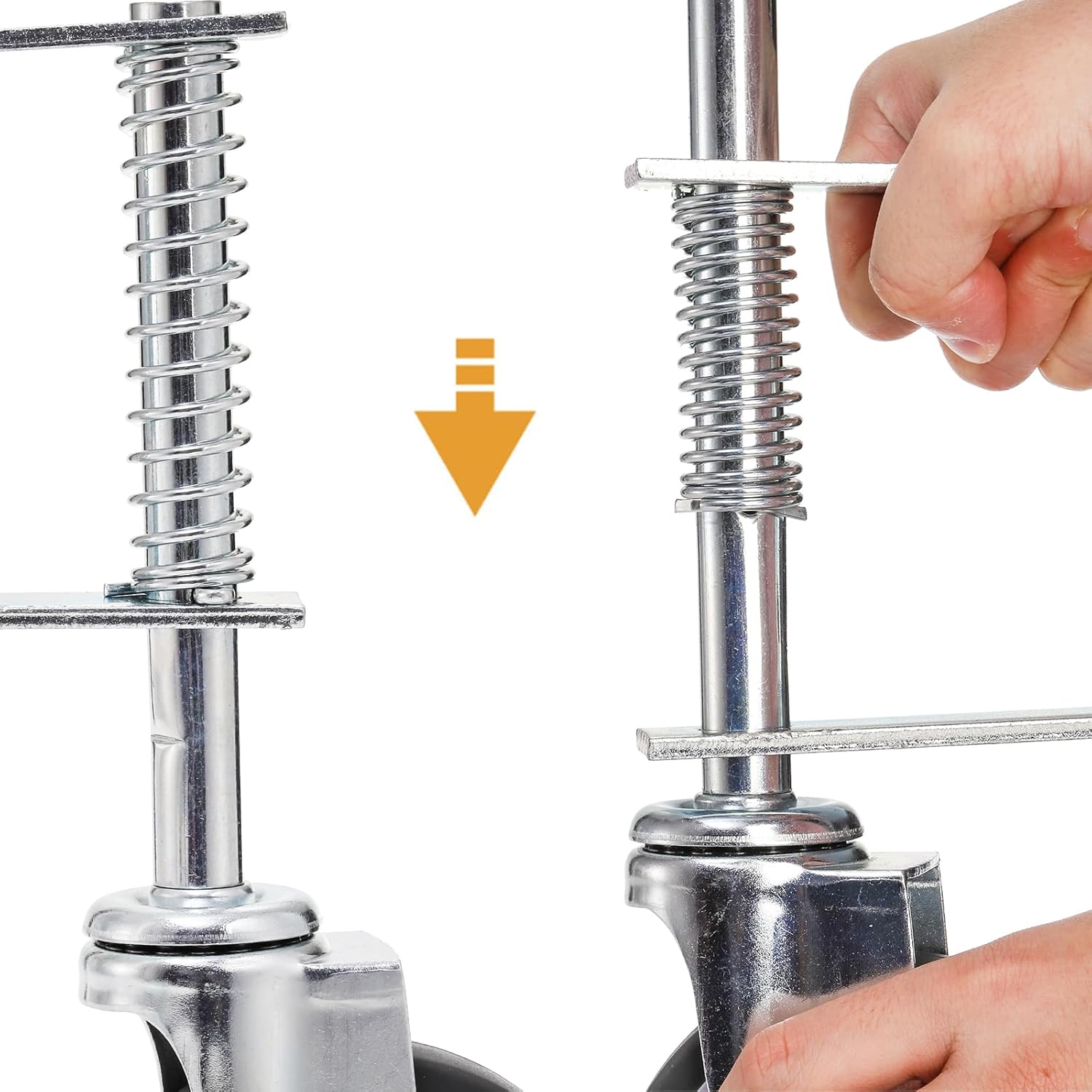 Heavy-Duty 220 lbs Capacity Easy to Use Gate Casters