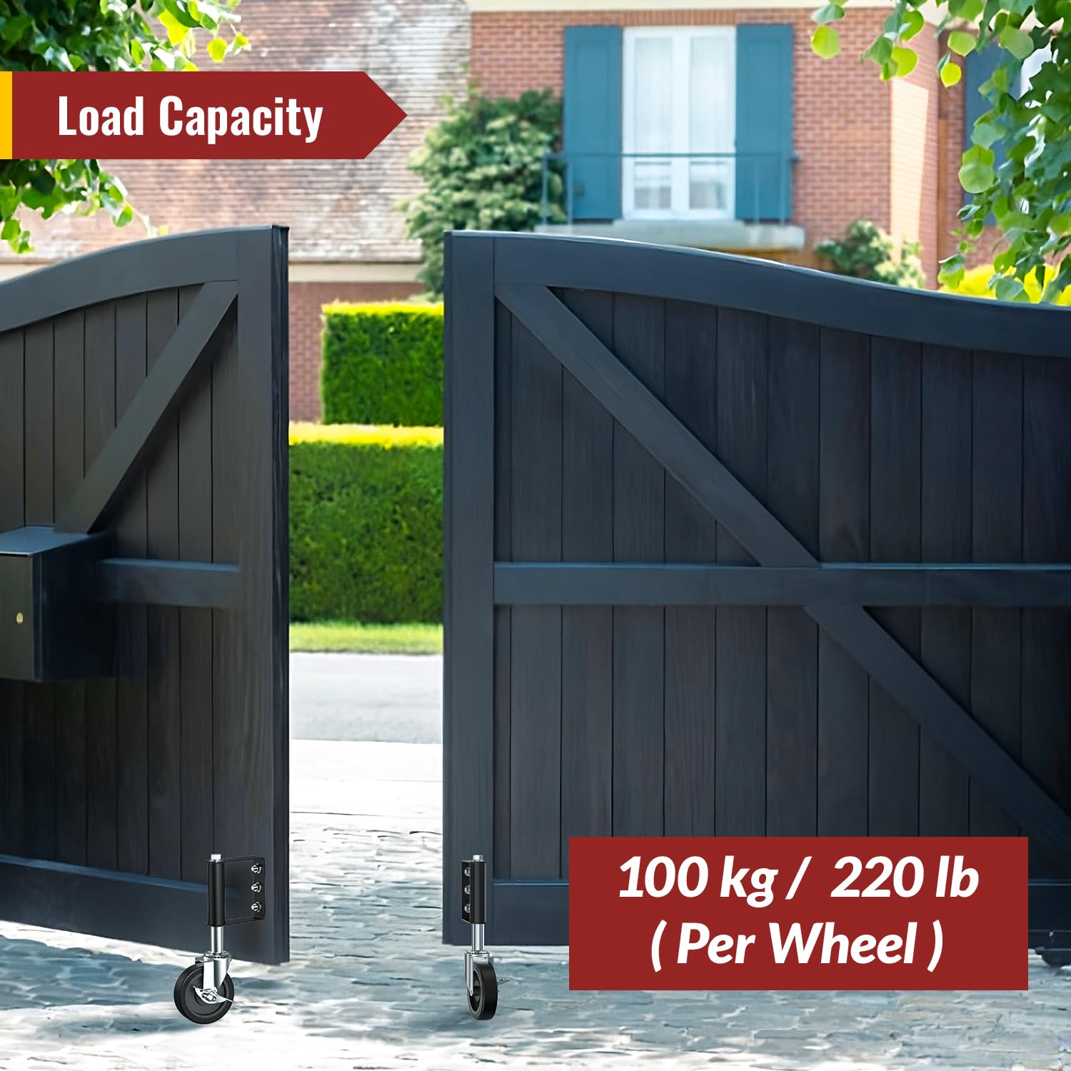 HOLKIE Heavy Duty Gate Wheels