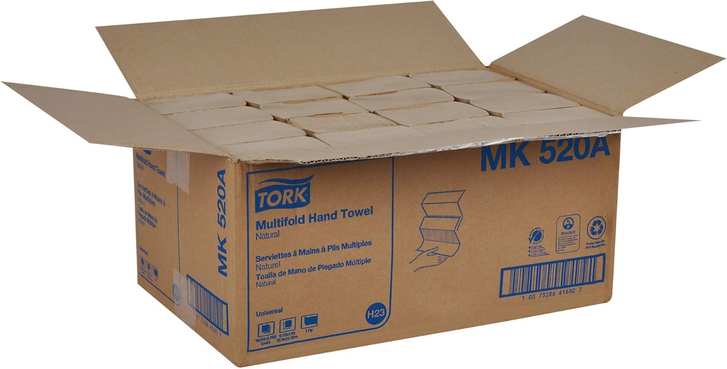 Effortlessly Clean with Tork Multifold Hand Towel