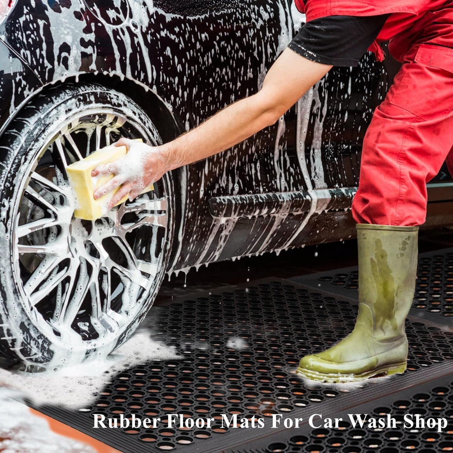 Reliable Non-Slip Outdoor Mat for Kitchens Bars and Entrances