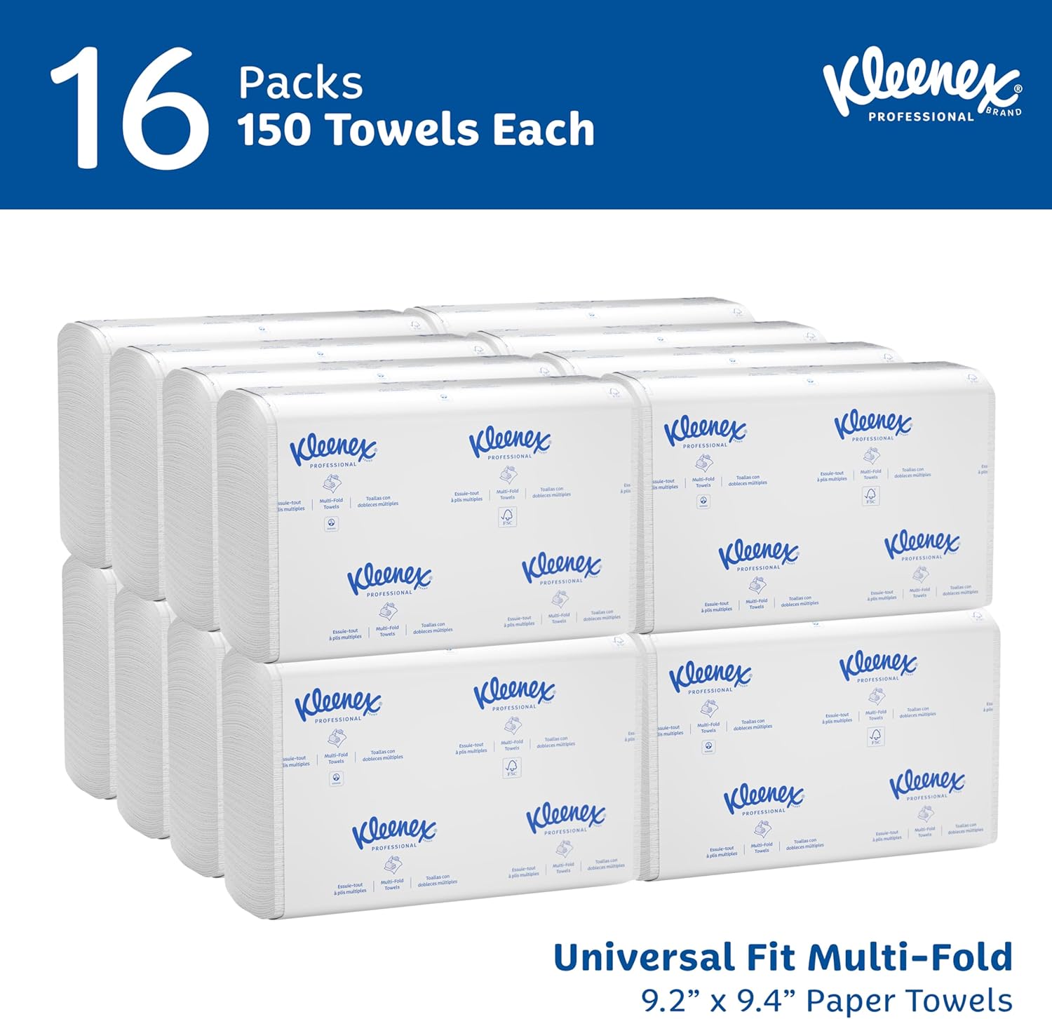 KleenexProfessional Universal Multi-fold Paper Towels