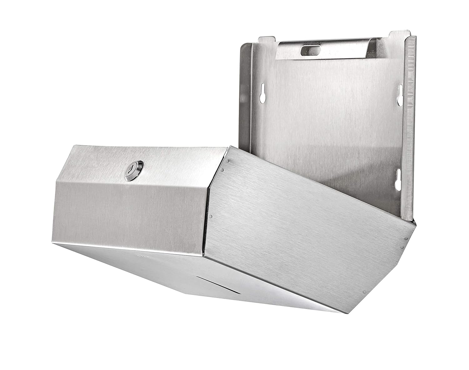Alpine Industries 304 Stainless Steel 200 C-Fold Towel Dispenser Non-Washable