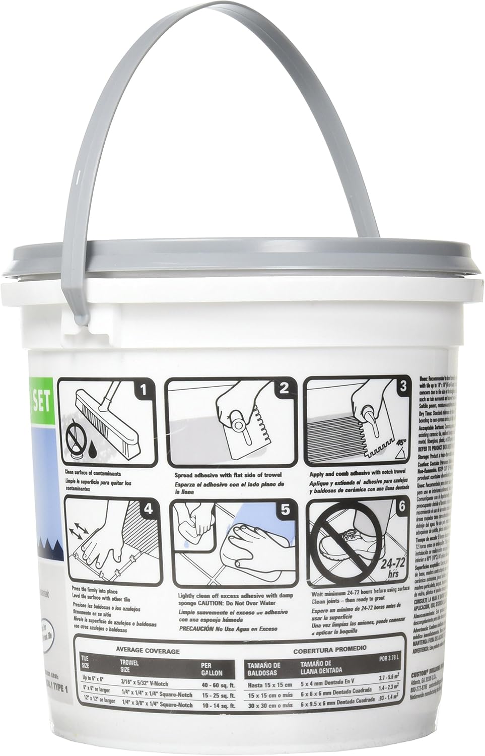 Genuine 1-Gallon Adhesive for Construction