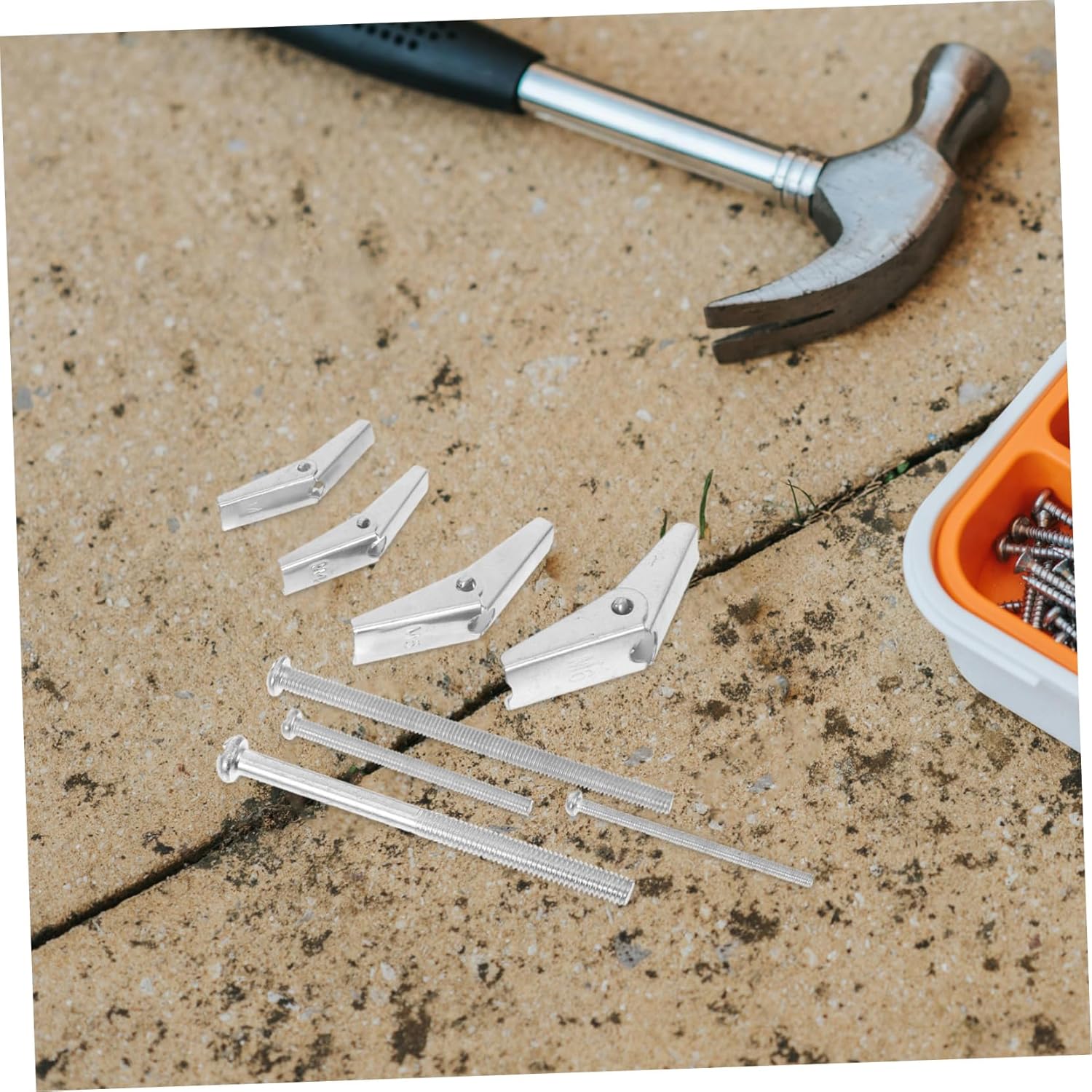 Secure Fastening with 32-Piece Military-Grade Metal Anchor Set