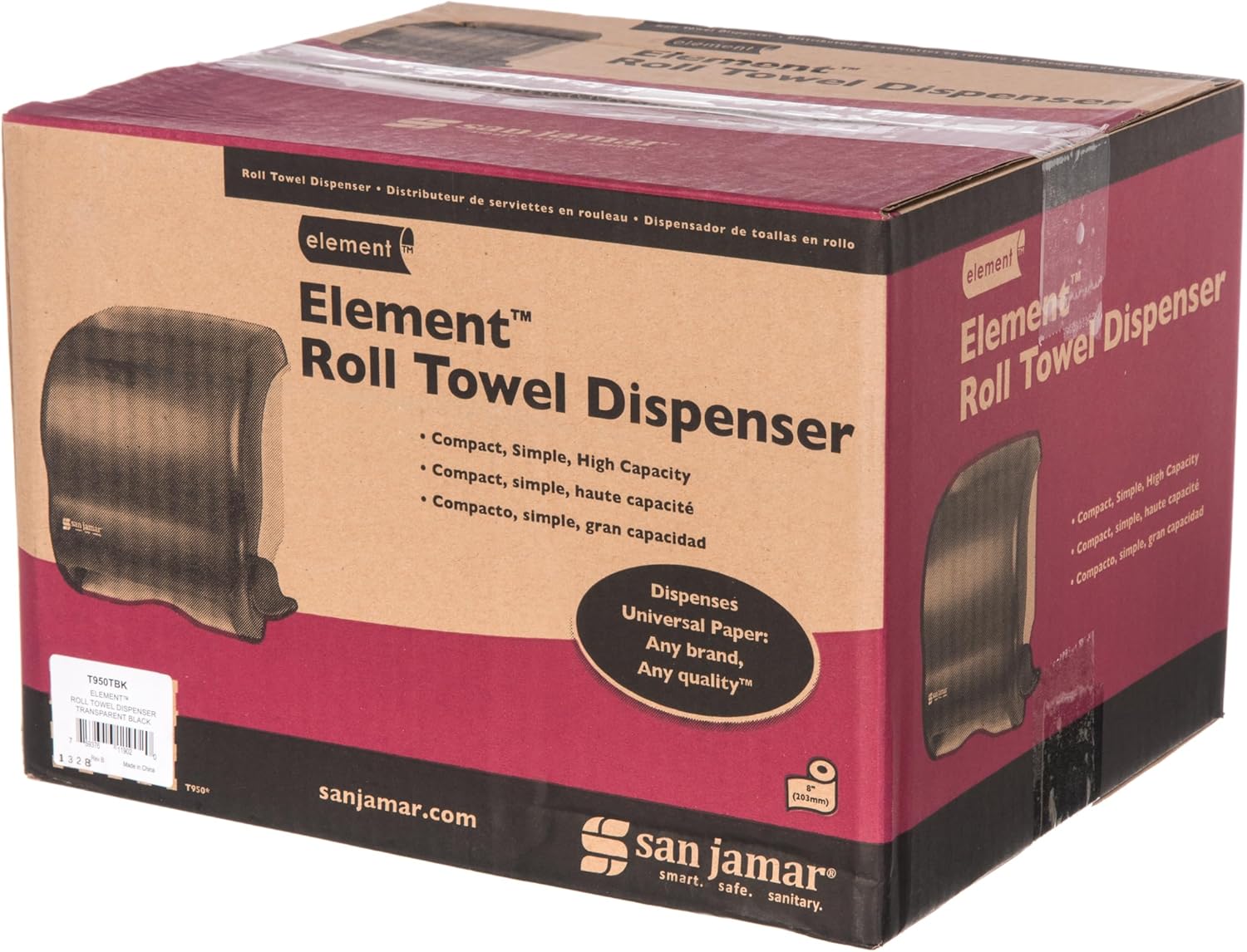 San Jamar Classic Element Wall-Mounted Dispenser