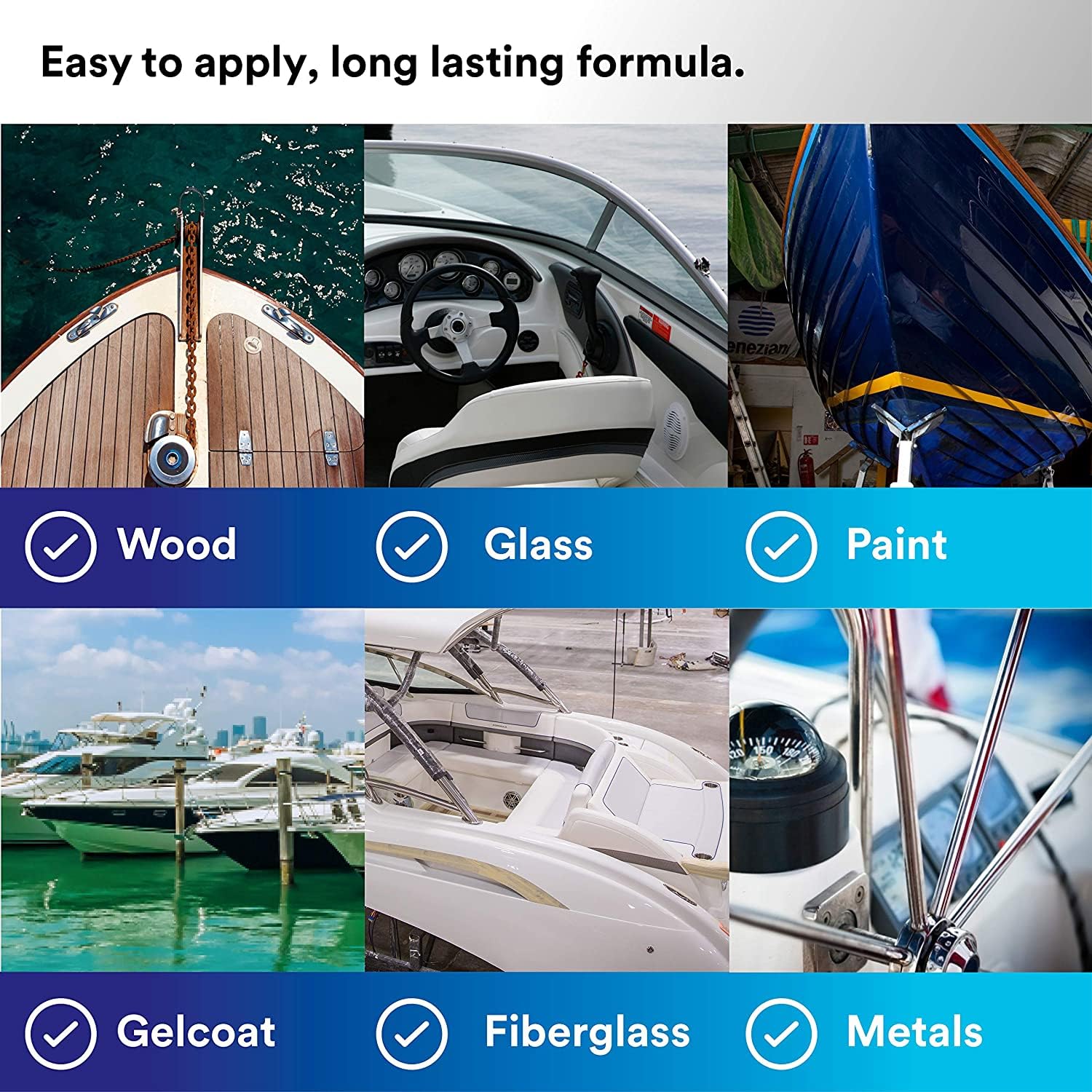 Easy to Use Marine Adhesive for Boats