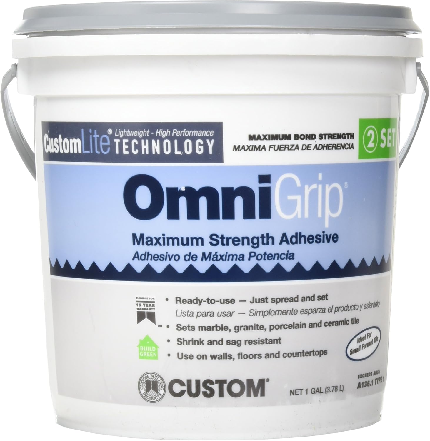 Genuine 1-Gallon Adhesive for Construction