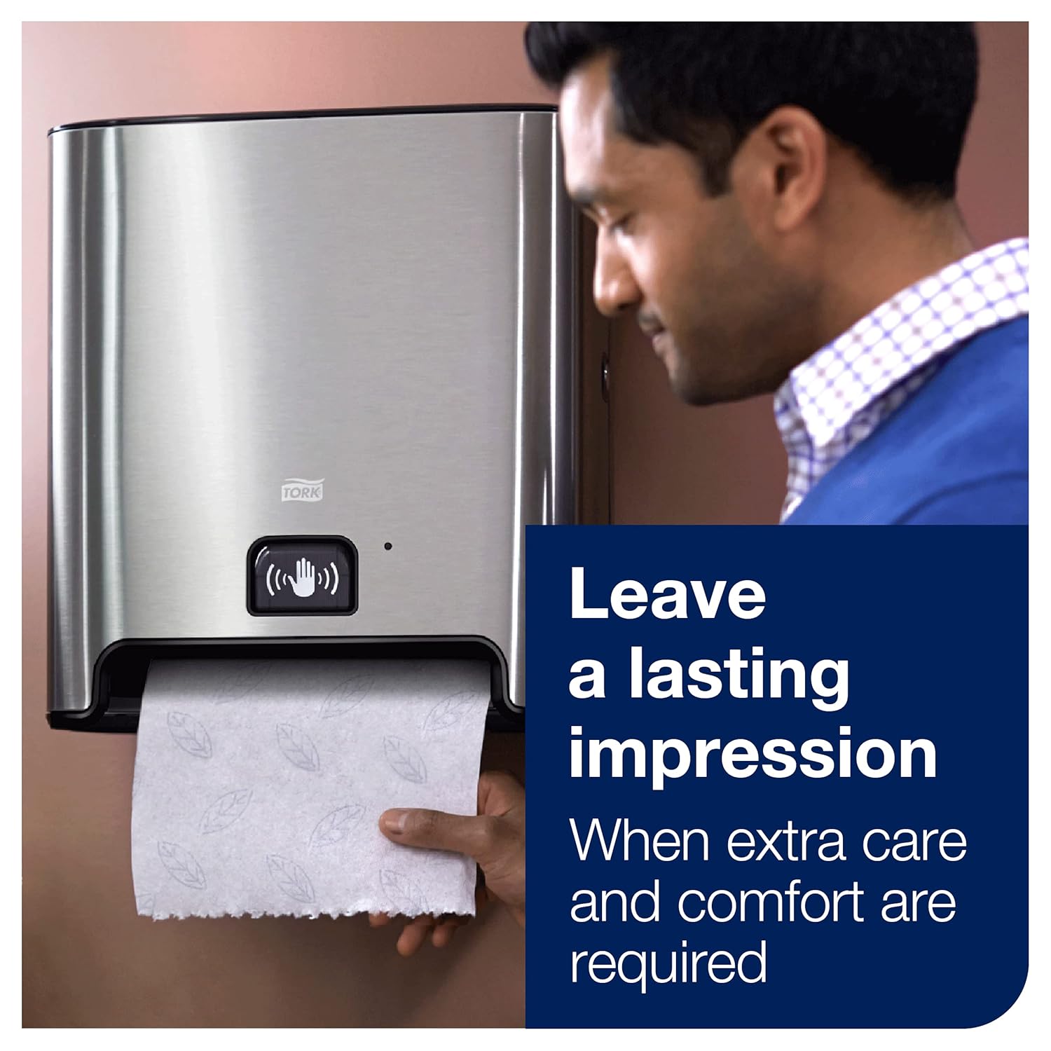Tork Matic Hand Towel Dispenser - Touch-Free One-At-A-Time Dispensing