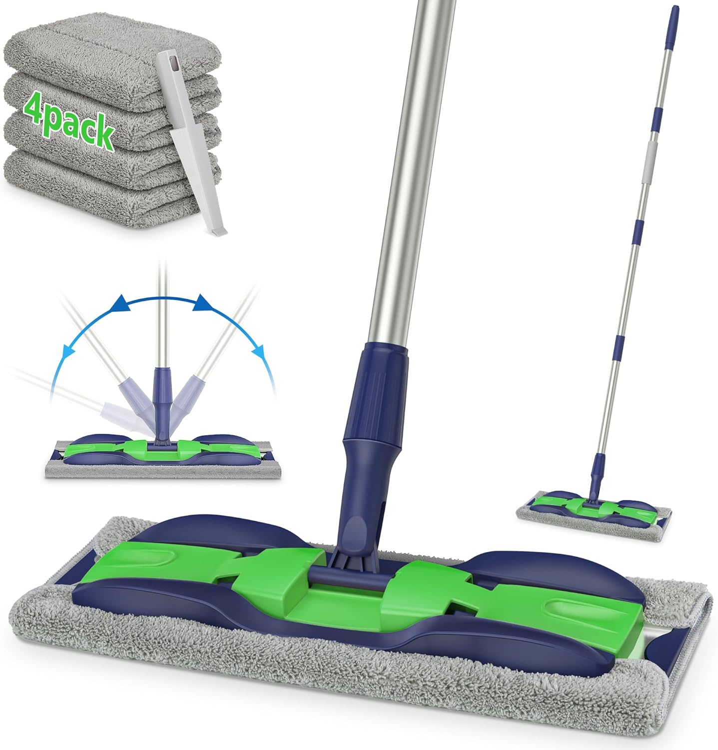 Durable Versatile Wood Floor Mop for Home Commercial Use