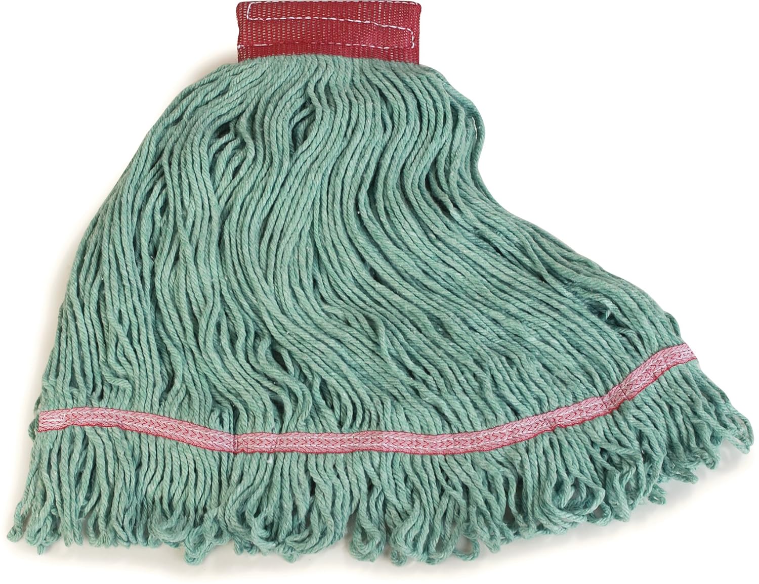 Carlisle FoodService 12-Piece Mopped Heads Large Green