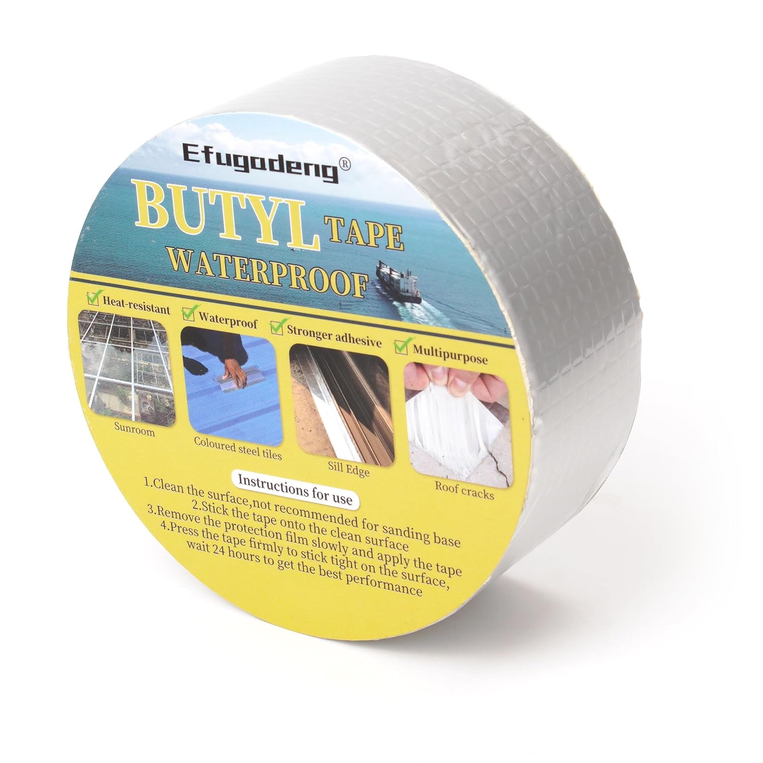 Premium waterproof butyl tape for RV window repair