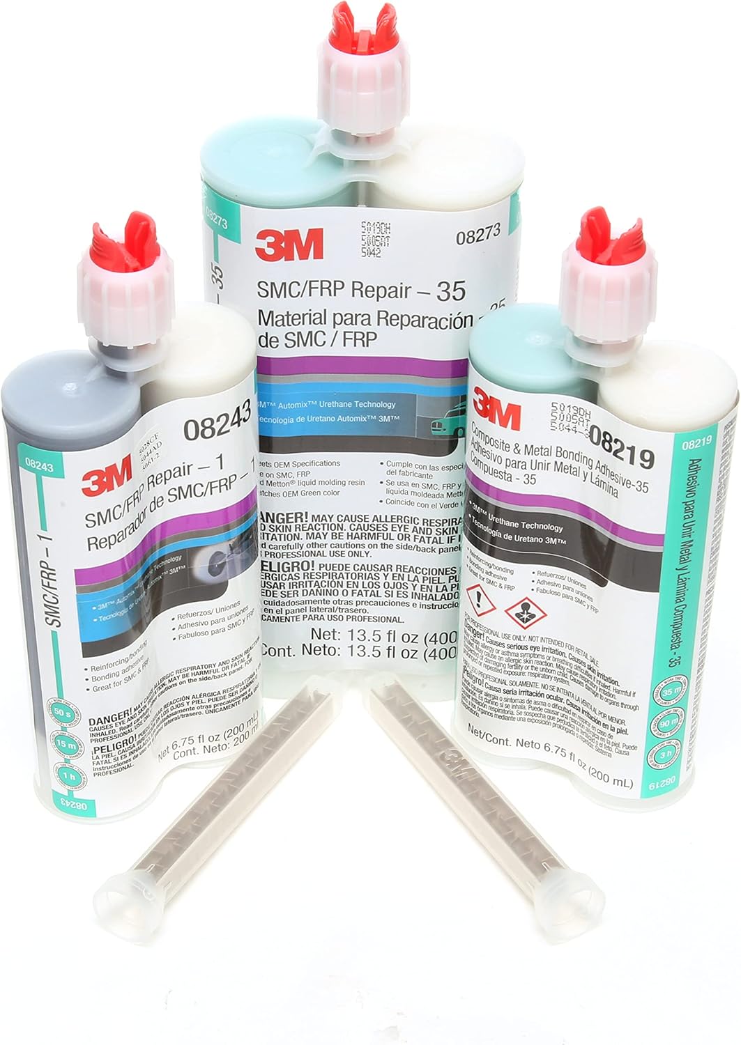 3M SMCFiberglass Repair Adhesive Green 200ml - Durable Bond