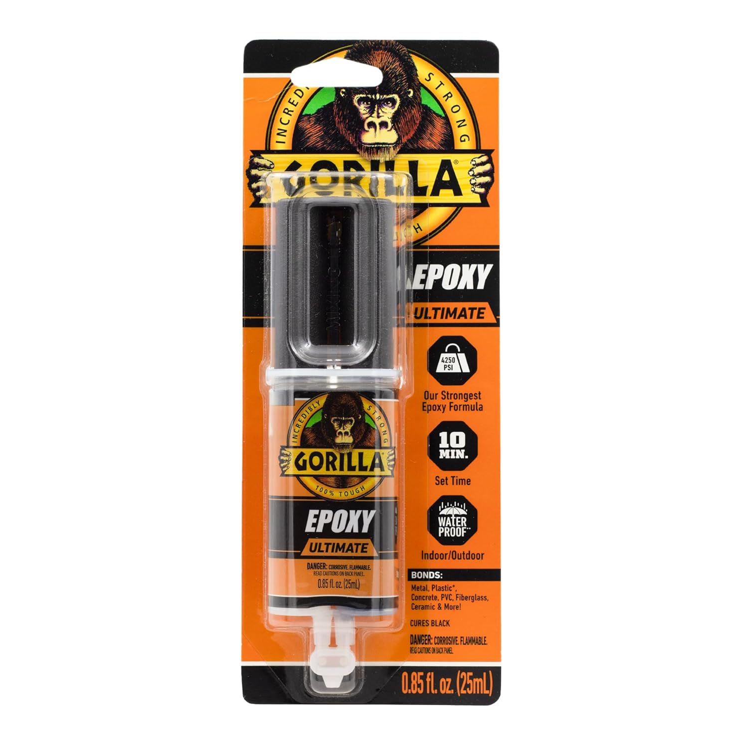 Gorilla Epoxy Ultimate 10-Minute Set for Powerful Bonds