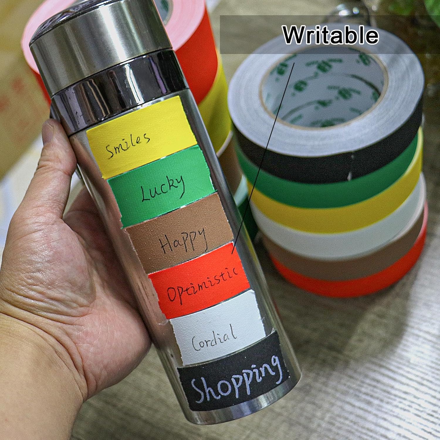 Secure Non-Reflective Gaffer Tape for Labels and More