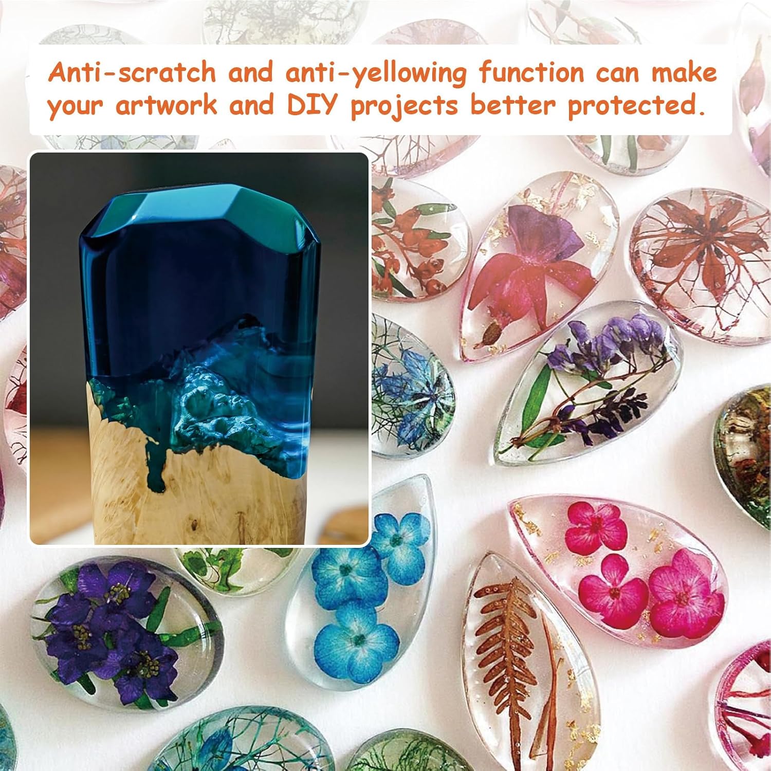 Fast-Drying Crystal Clear Adhesive for DIY Crafts and More