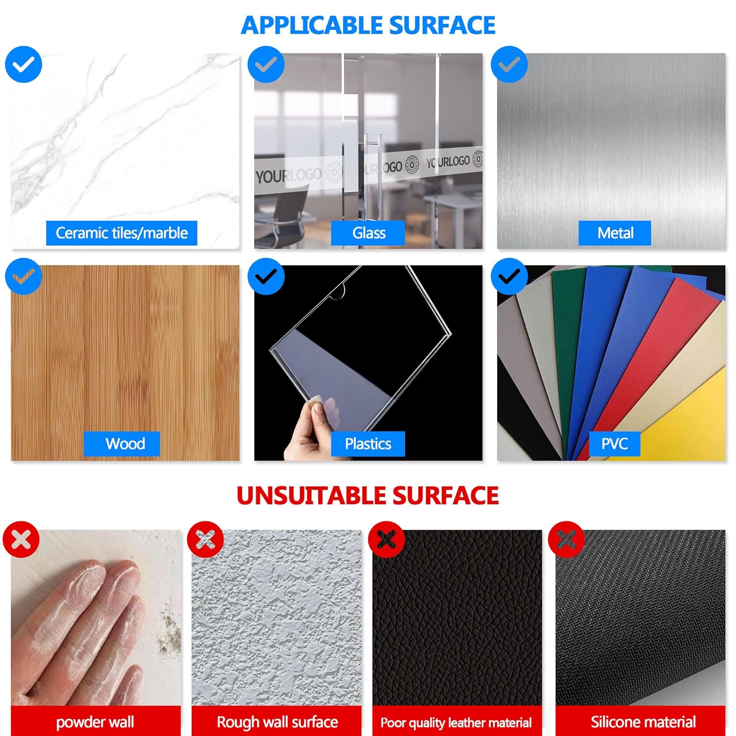 Heavy-Duty 3M Mounting Tape for Smooth Stick-On Applications