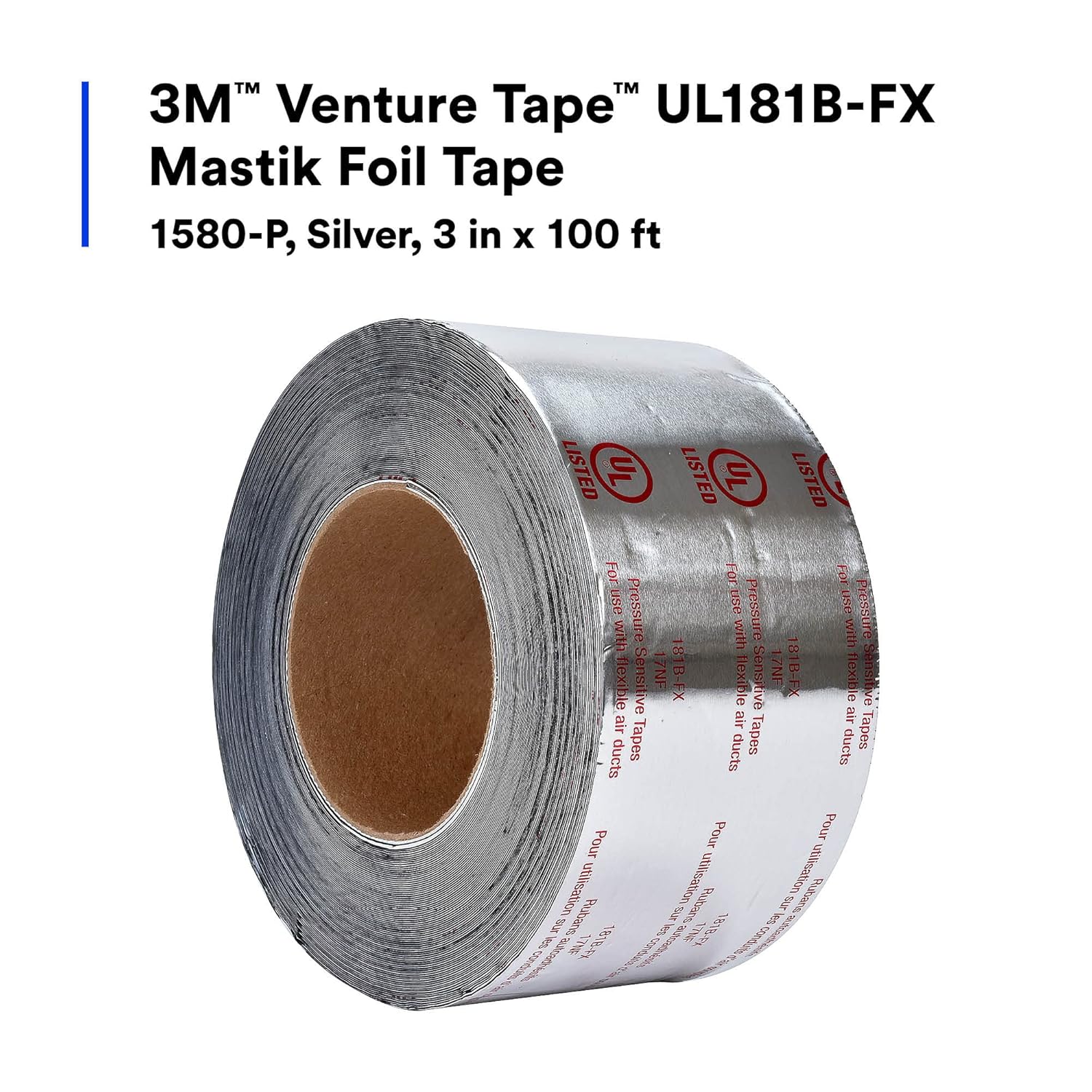 Venture Tape - Endures High Temperatures 3-in x 100ft Pack of 16
