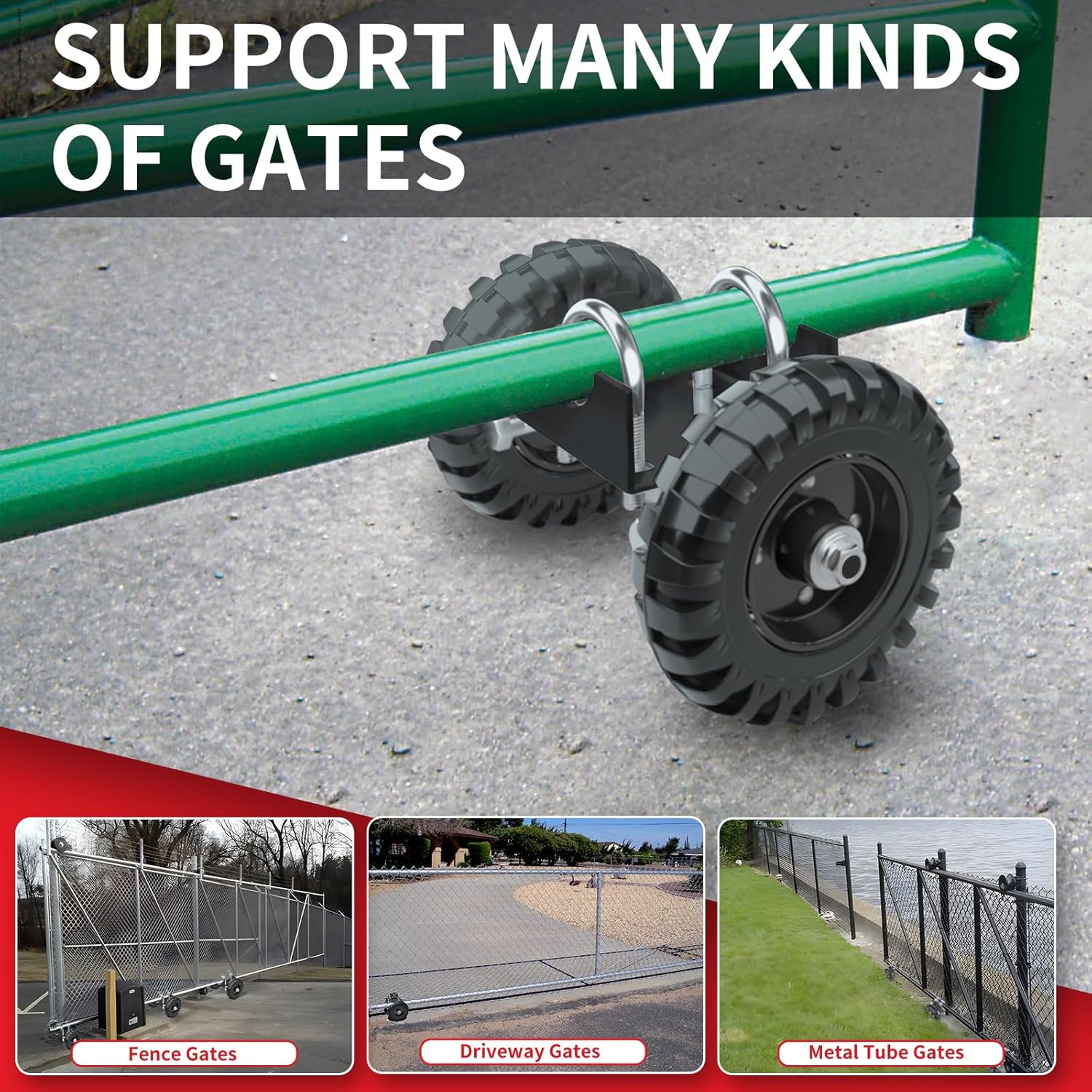 Durable Rolling Gate Carrier - Heavy Duty